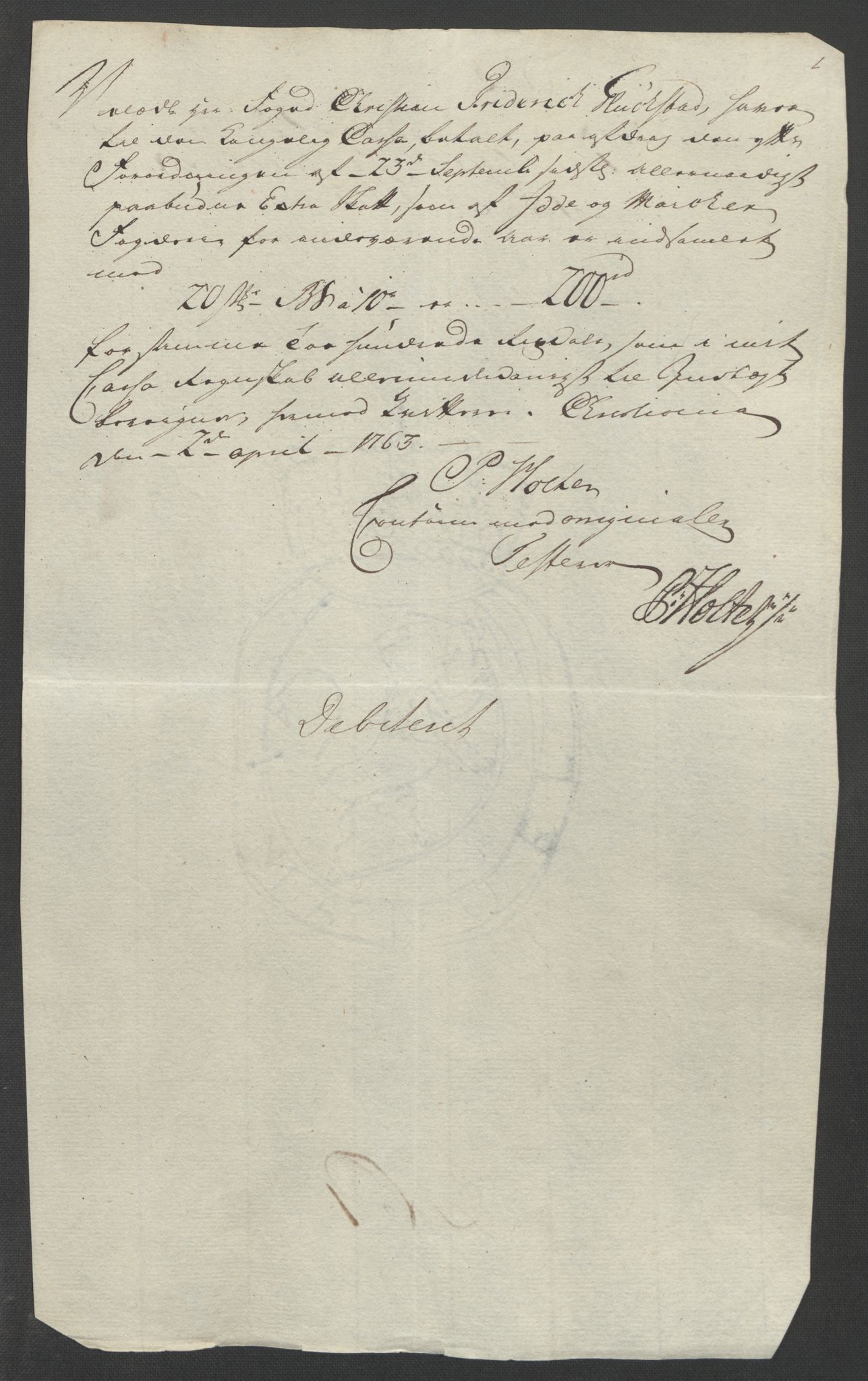 Rentekammeret inntil 1814, Reviderte regnskaper, Fogderegnskap, AV/RA-EA-4092/R01/L0097: Ekstraskatten Idd og Marker, 1756-1767, p. 126