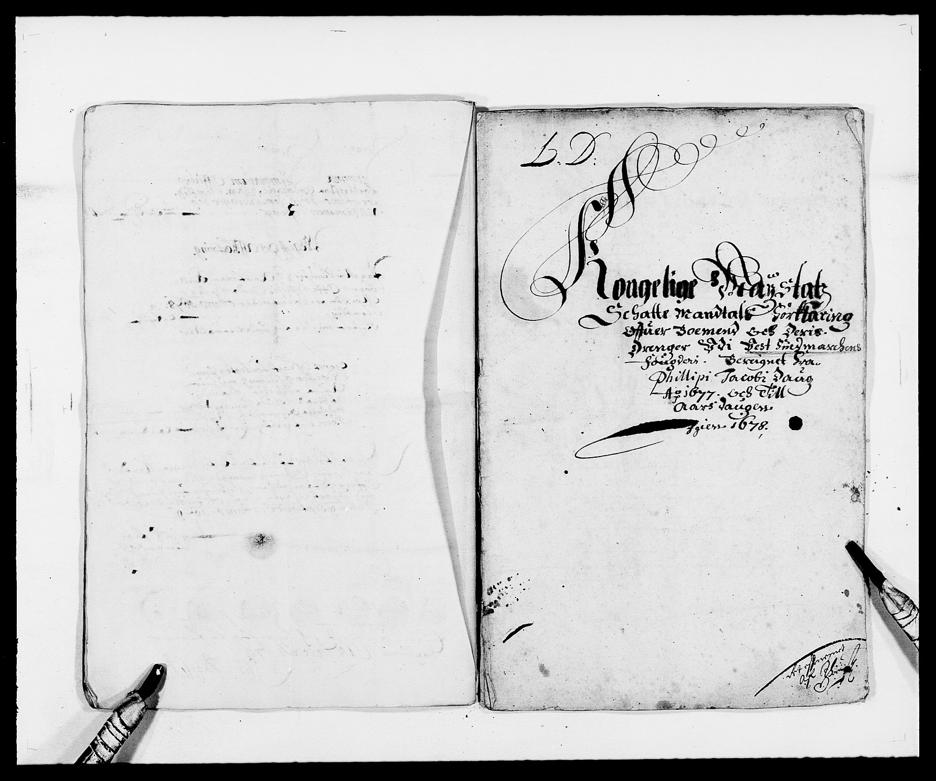 Rentekammeret inntil 1814, Reviderte regnskaper, Fogderegnskap, RA/EA-4092/R69/L4849: Fogderegnskap Finnmark/Vardøhus, 1661-1679, p. 417