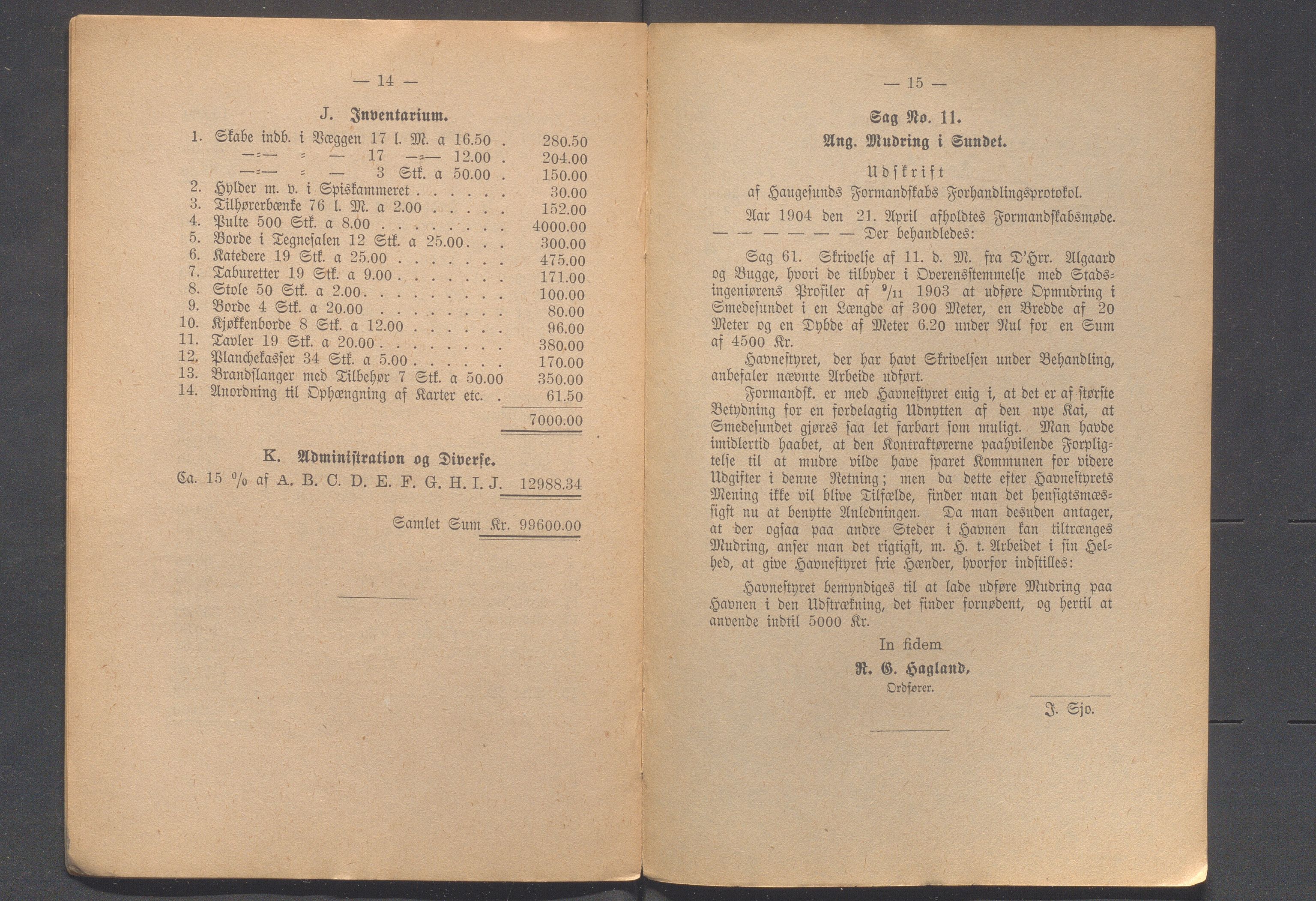 Haugesund kommune - Formannskapet og Bystyret, IKAR/A-740/A/Abb/L0001: Bystyreforhandlinger, 1889-1907, p. 478