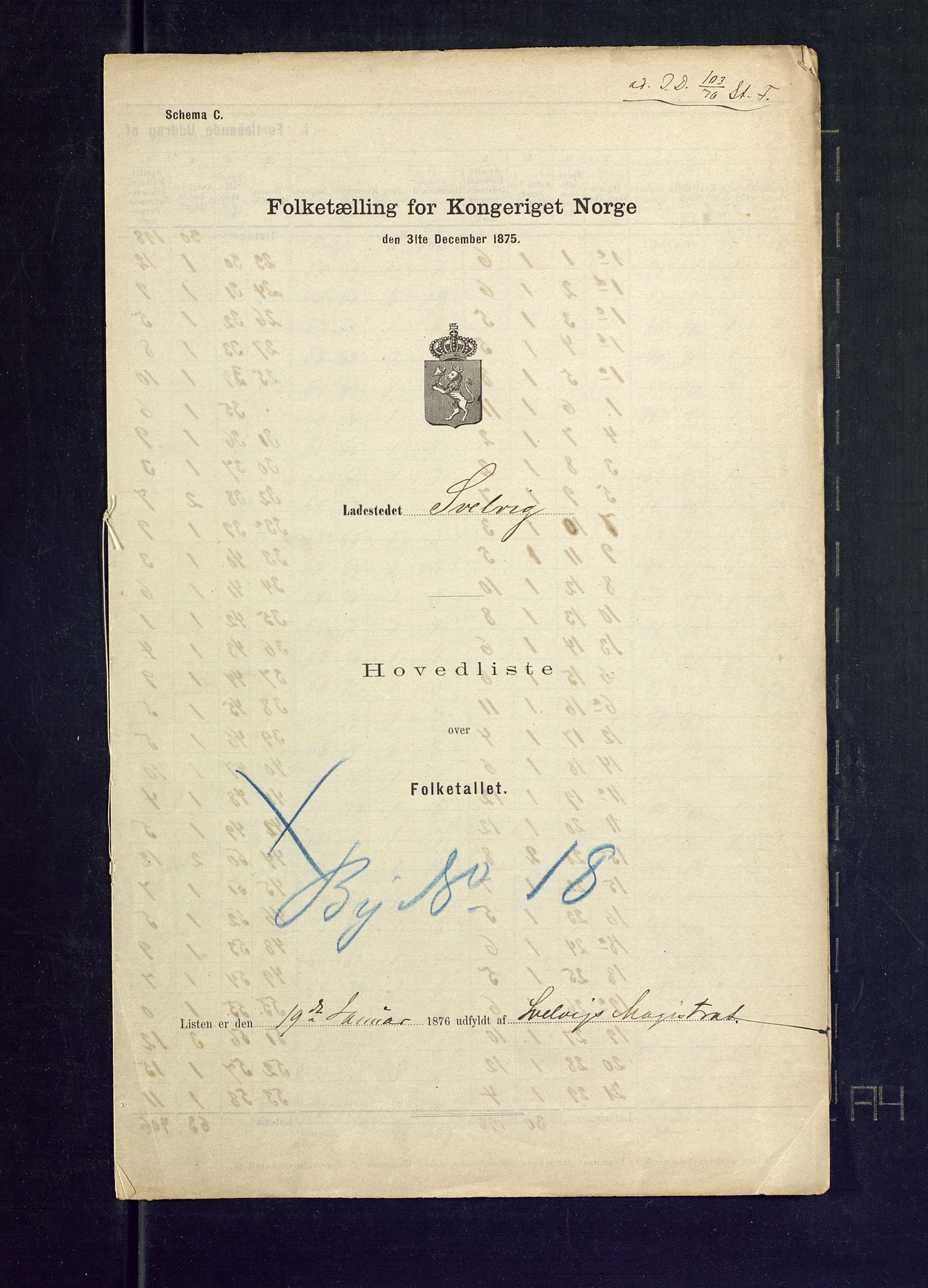 SAKO, 1875 census for 0701B Strømm/Svelvik, 1875, p. 2