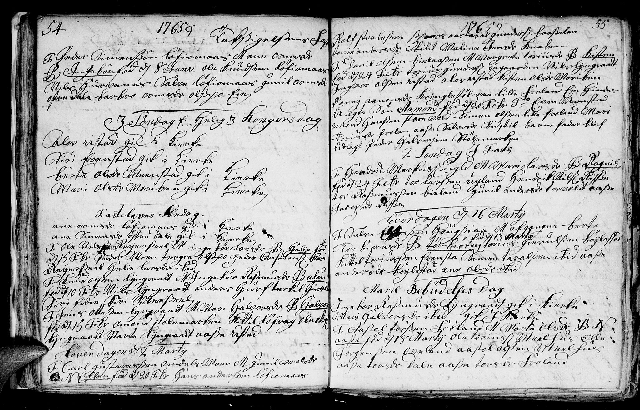 Froland sokneprestkontor, AV/SAK-1111-0013/F/Fb/L0003: Parish register (copy) no. B 3, 1759-1776, p. 56-57