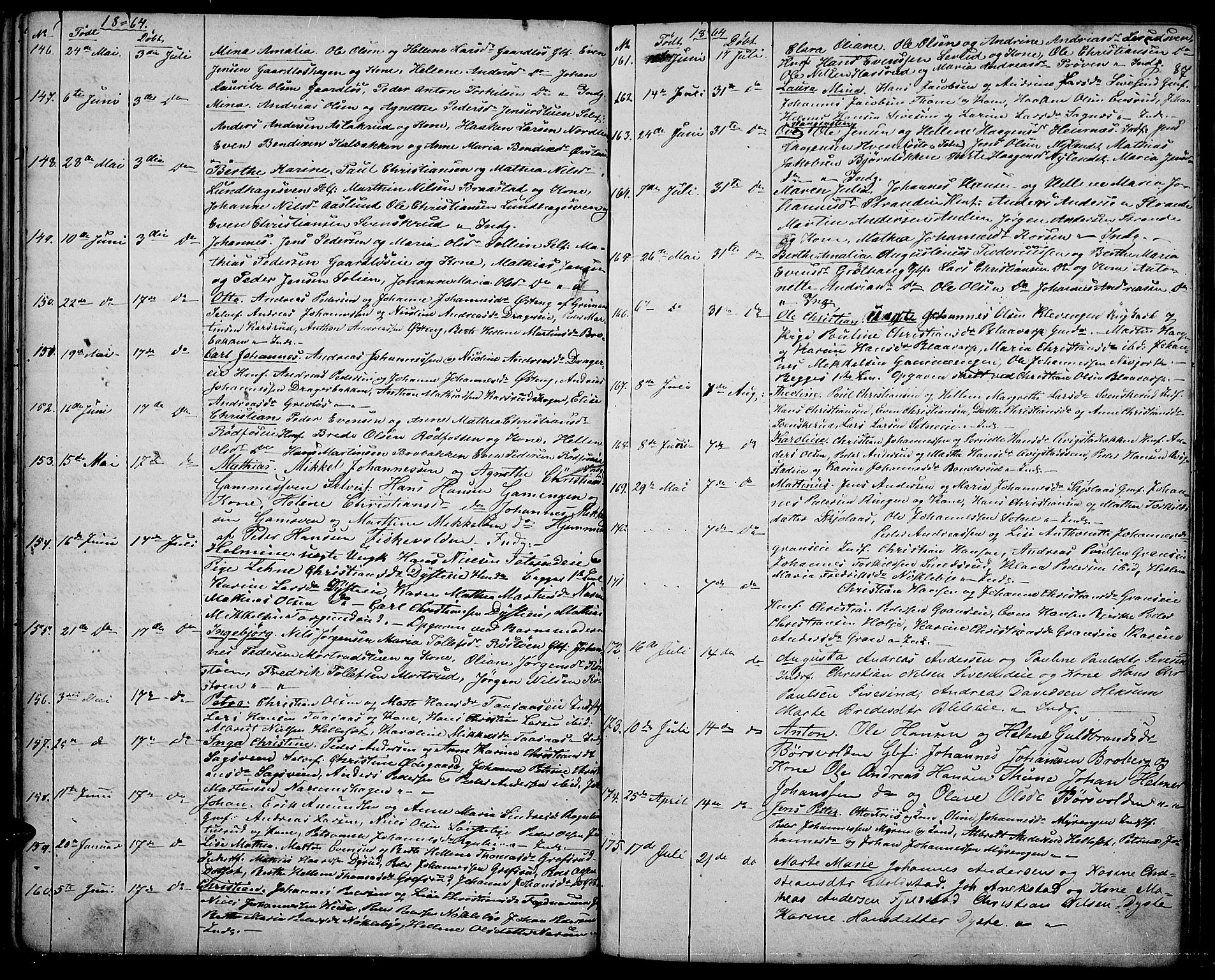 Vestre Toten prestekontor, AV/SAH-PREST-108/H/Ha/Hab/L0005: Parish register (copy) no. 5, 1854-1870, p. 87