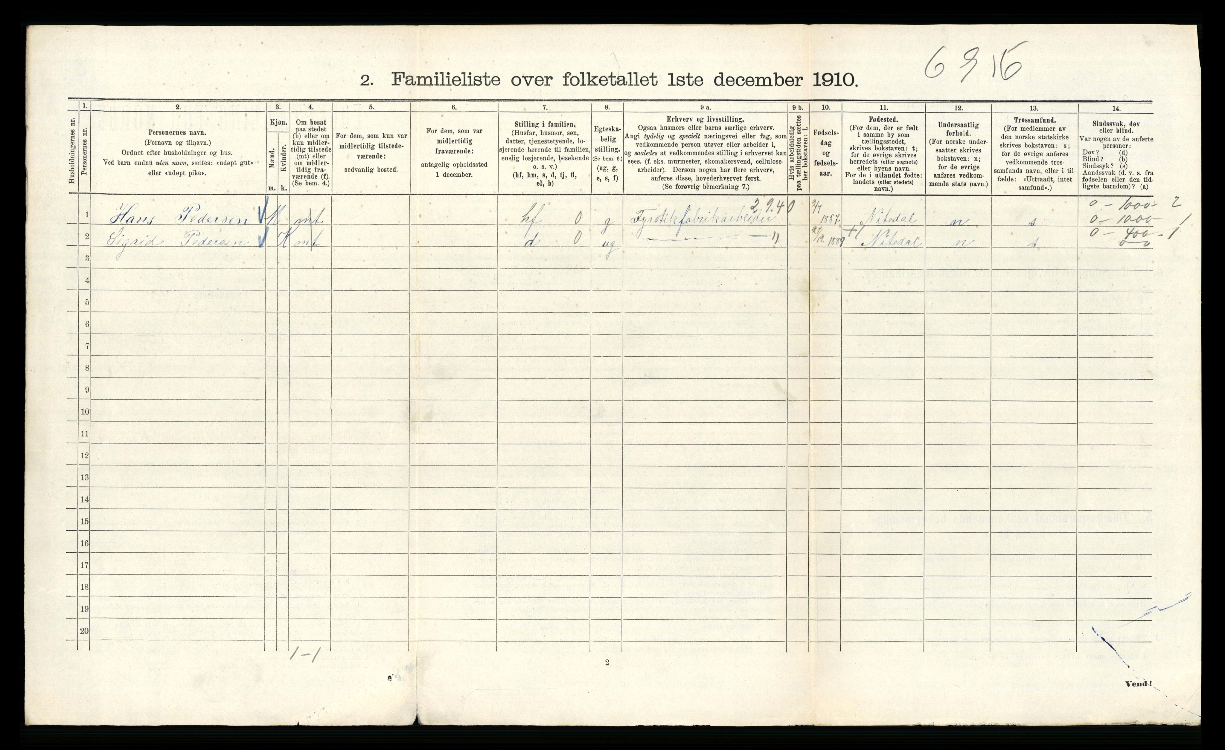 RA, 1910 census for Kristiania, 1910, p. 35804