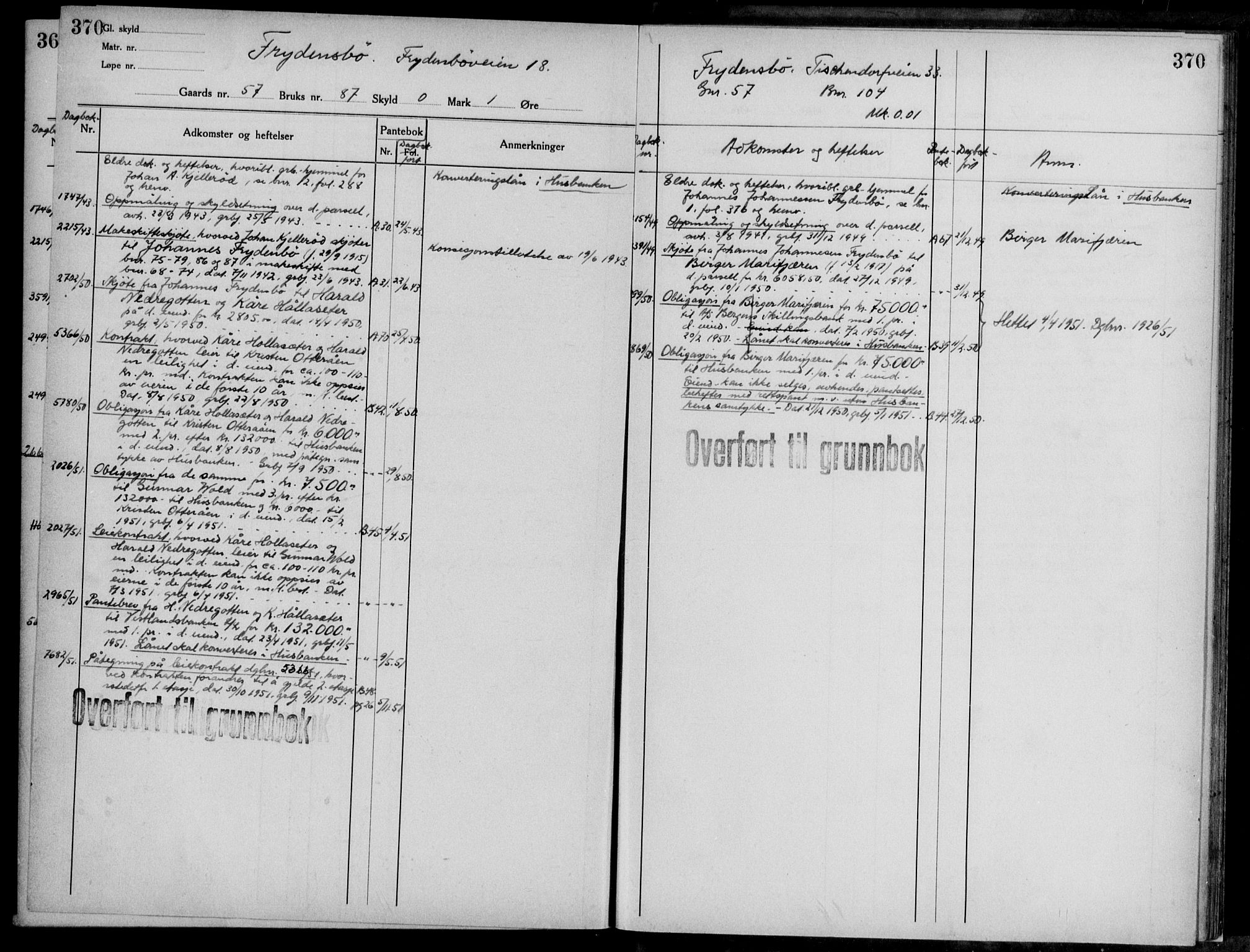 Midhordland sorenskriveri, AV/SAB-A-3001/1/G/Ga/Gab/L0117: Mortgage register no. II.A.b.117, p. 370