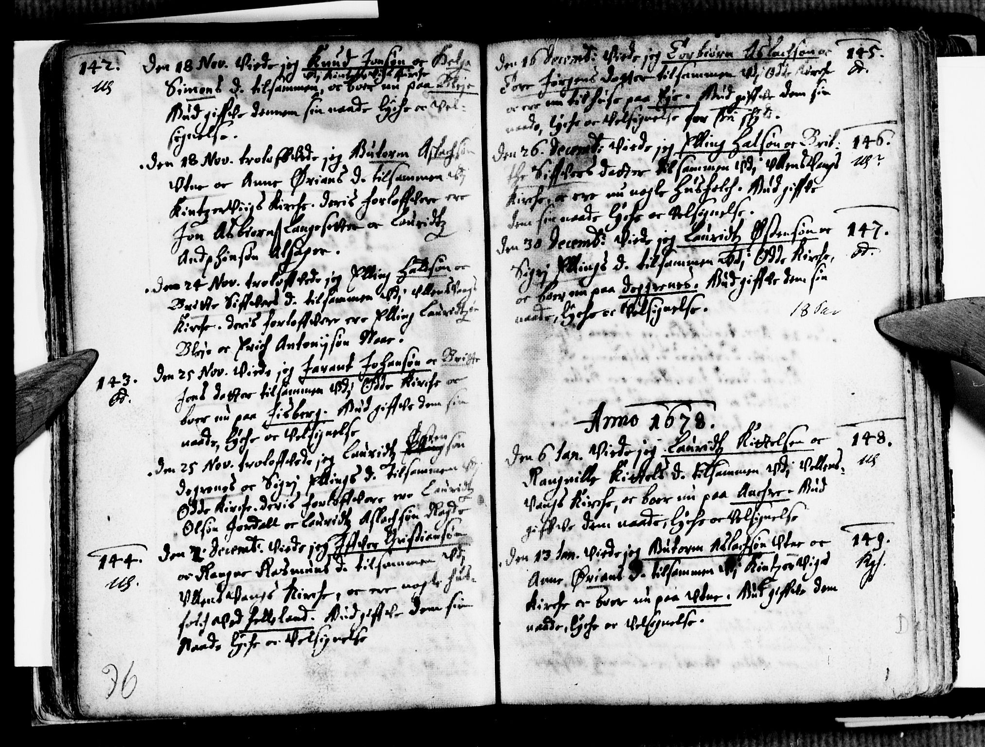 Ullensvang sokneprestembete, AV/SAB-A-78701/H/Haa: Parish register (official) no. A 2, 1669-1732