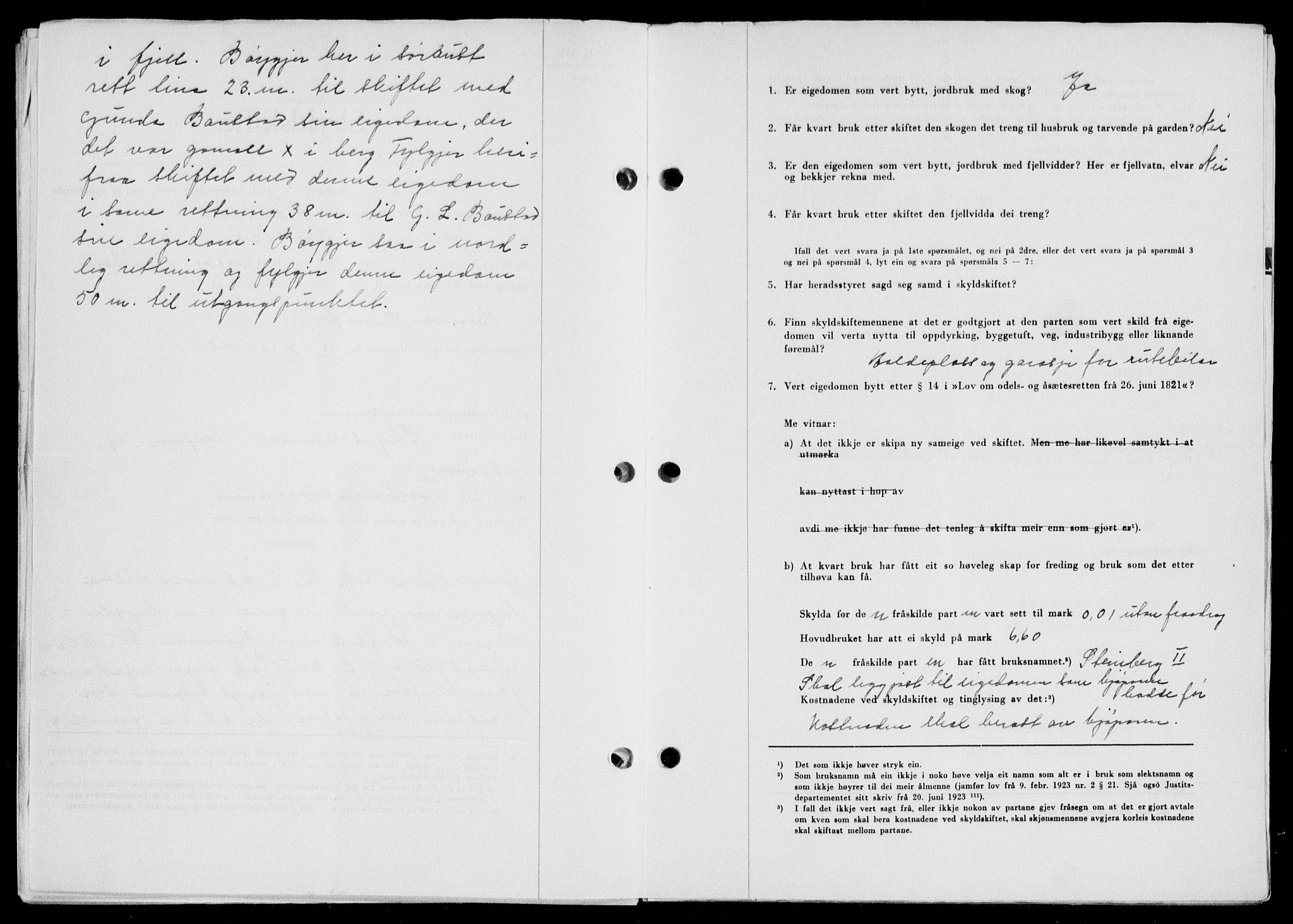 Ryfylke tingrett, AV/SAST-A-100055/001/II/IIB/L0116: Mortgage book no. 95, 1951-1952, Diary no: : 2035/1951