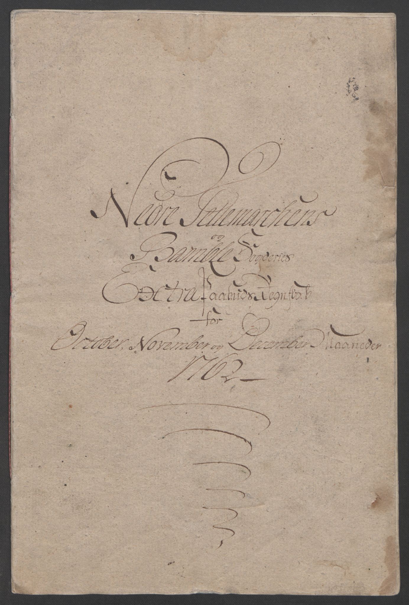 Rentekammeret inntil 1814, Reviderte regnskaper, Fogderegnskap, RA/EA-4092/R37/L2239: Ekstraskatten Nedre Telemark og Bamble, 1762-1763, p. 6