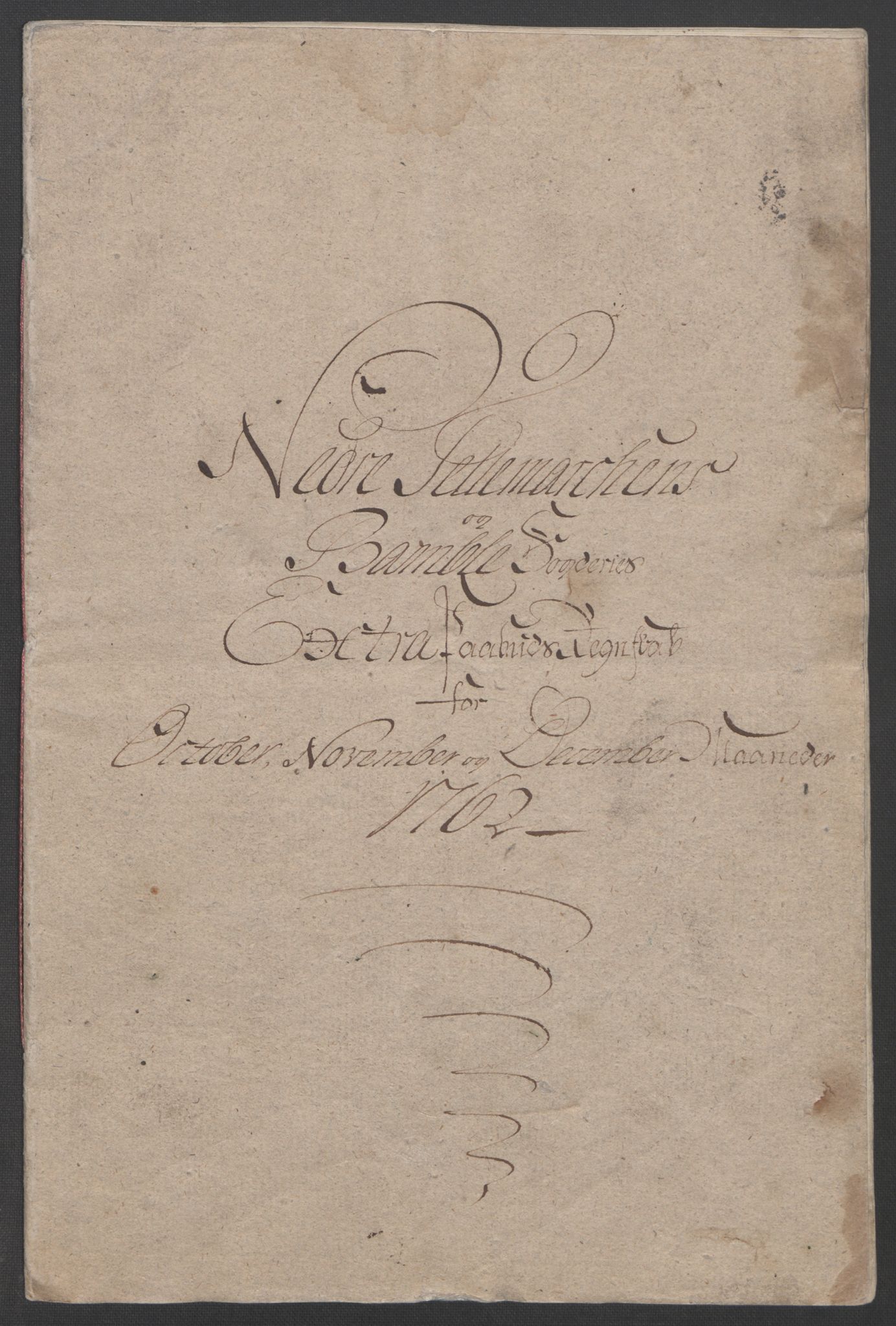 Rentekammeret inntil 1814, Reviderte regnskaper, Fogderegnskap, AV/RA-EA-4092/R37/L2239: Ekstraskatten Nedre Telemark og Bamble, 1762-1763, p. 6