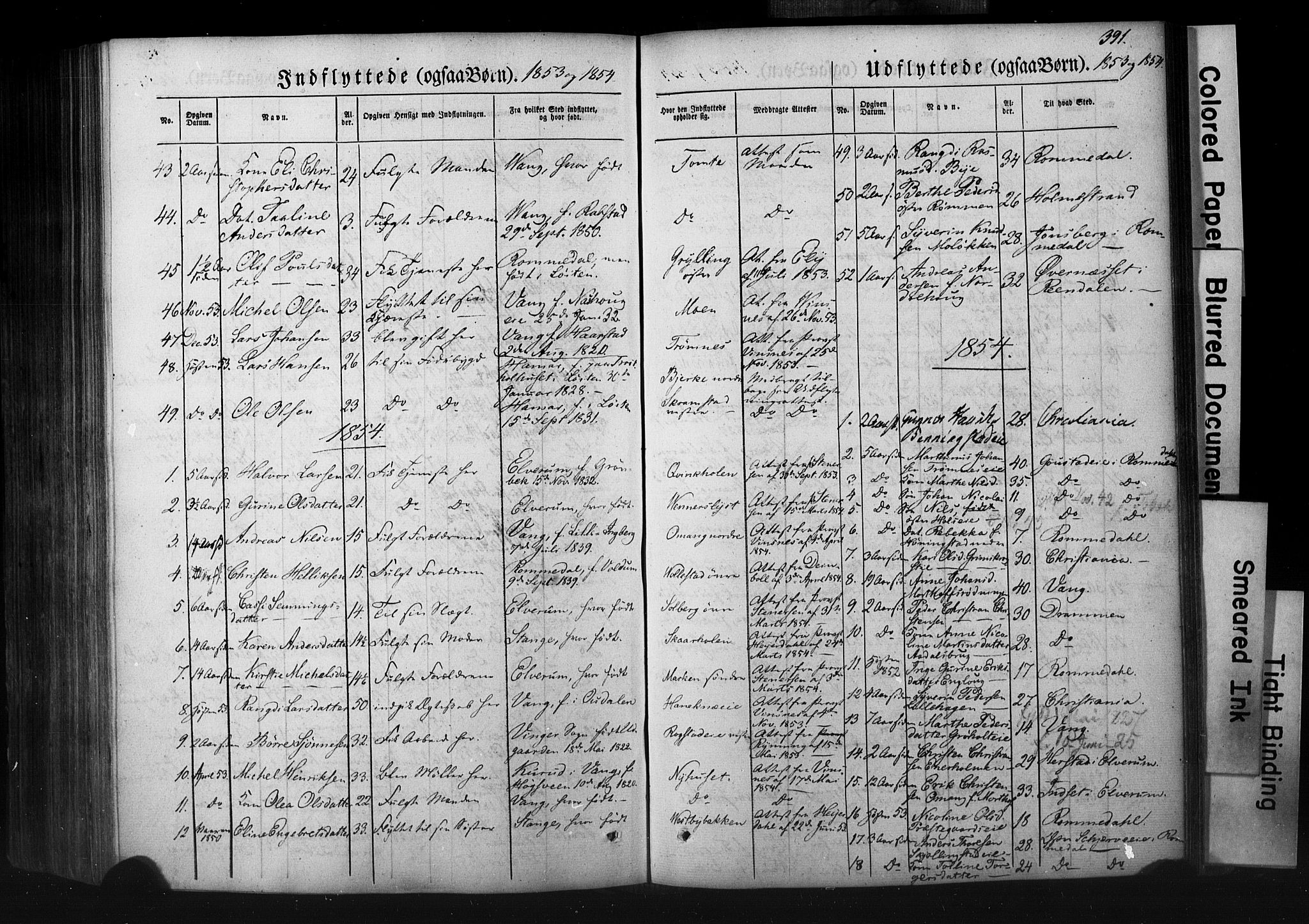 Løten prestekontor, AV/SAH-PREST-022/K/Ka/L0007: Parish register (official) no. 7, 1850-1859, p. 391