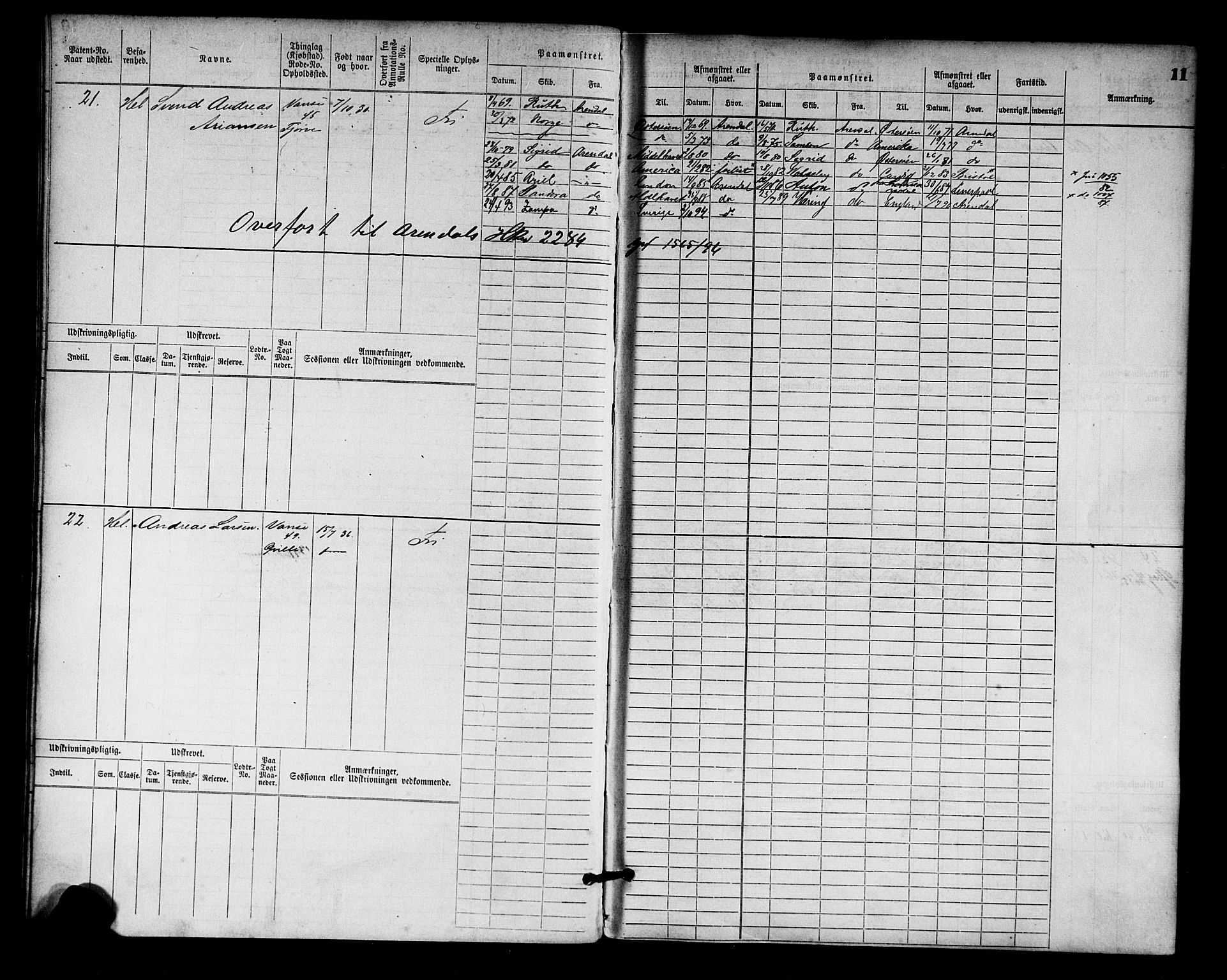 Farsund mønstringskrets, AV/SAK-2031-0017/F/Fb/L0001: Hovedrulle nr 1-758, M-4, 1868-1900, p. 15