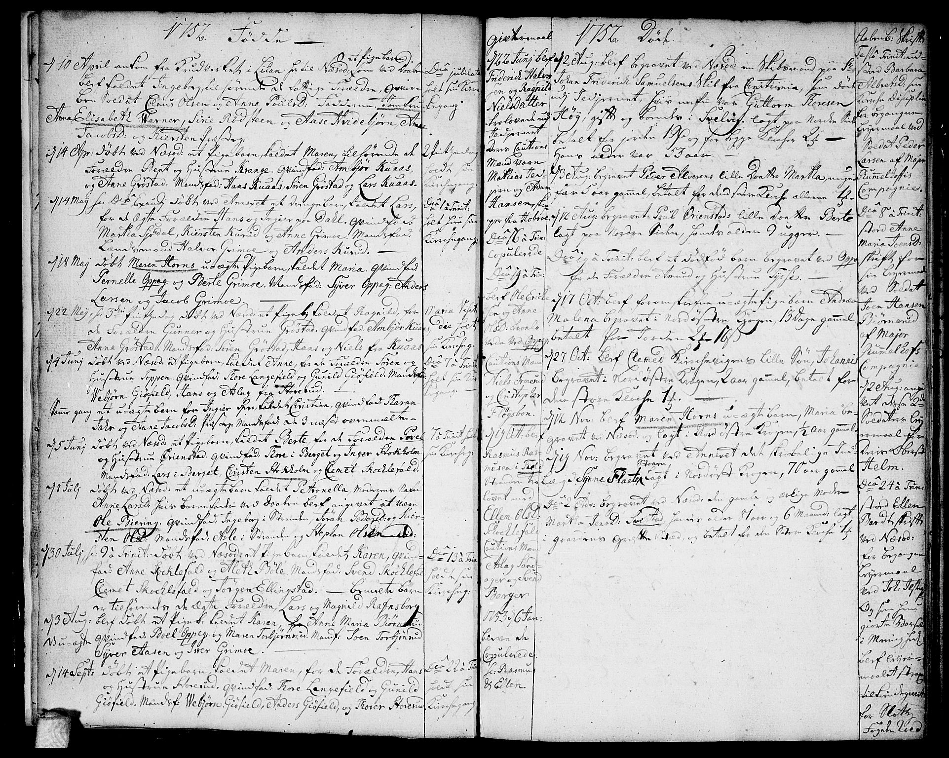 Nesodden prestekontor Kirkebøker, SAO/A-10013/F/Fa/L0002: Parish register (official) no. I 2, 1750-1768, p. 8
