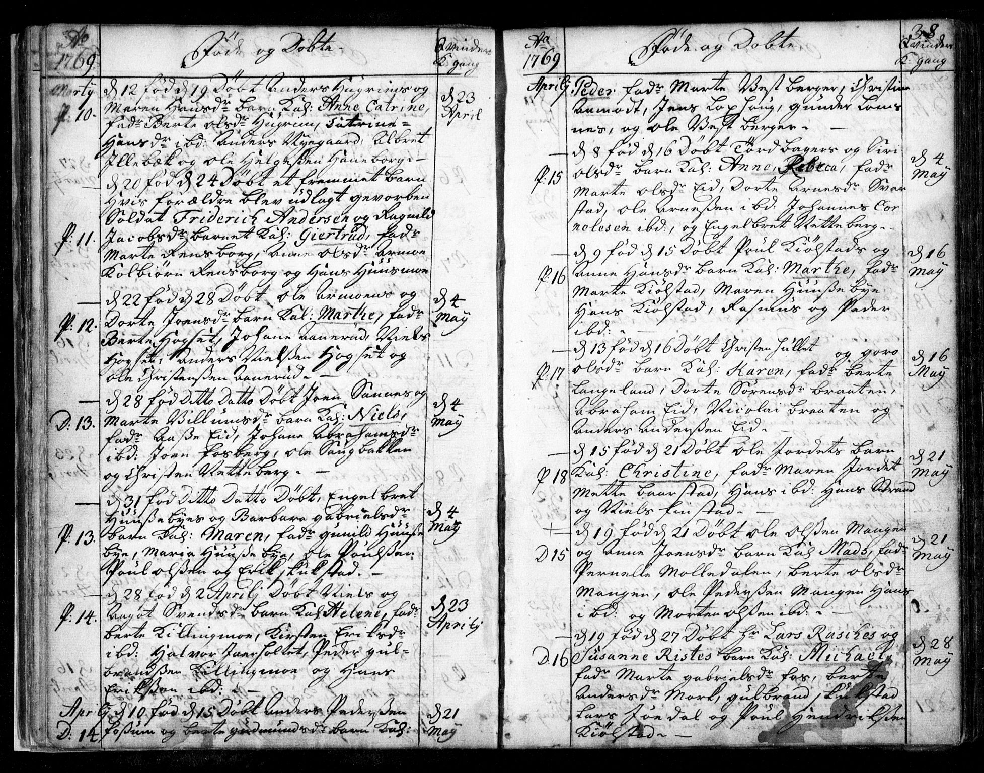 Aurskog prestekontor Kirkebøker, AV/SAO-A-10304a/F/Fa/L0003: Parish register (official) no. I 3, 1767-1807, p. 38
