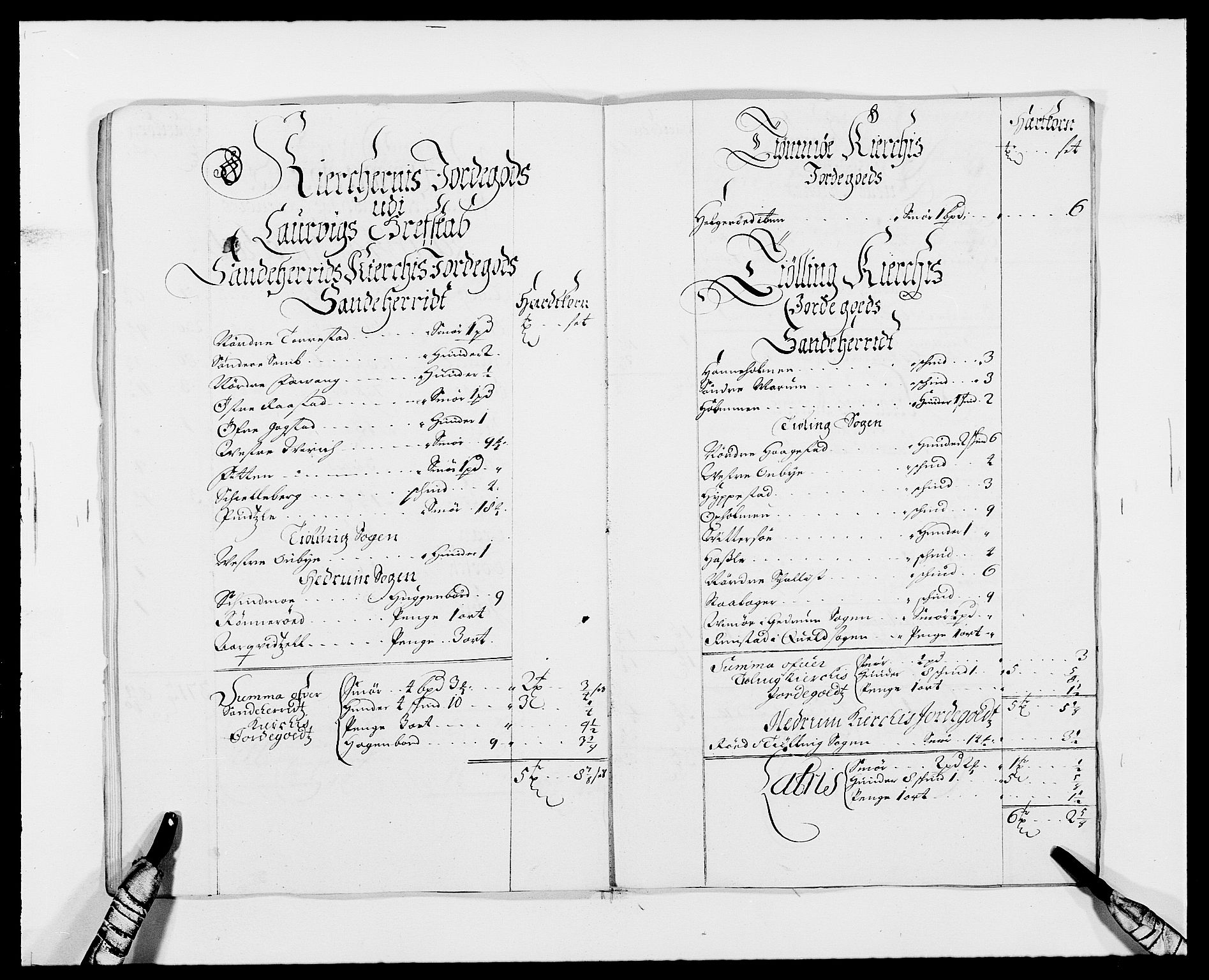 Rentekammeret inntil 1814, Reviderte regnskaper, Fogderegnskap, AV/RA-EA-4092/R33/L1971: Fogderegnskap Larvik grevskap, 1688-1689, p. 82