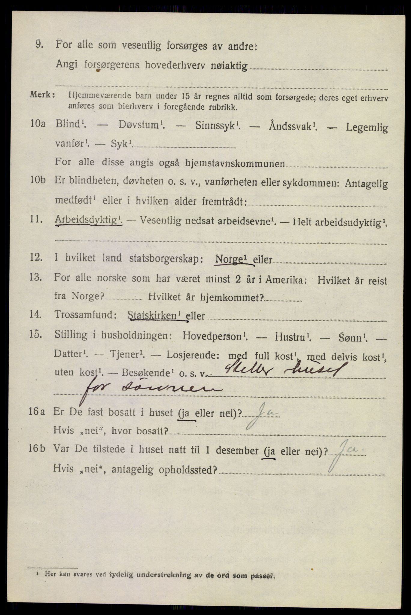 SAKO, 1920 census for Nøtterøy, 1920, p. 5590