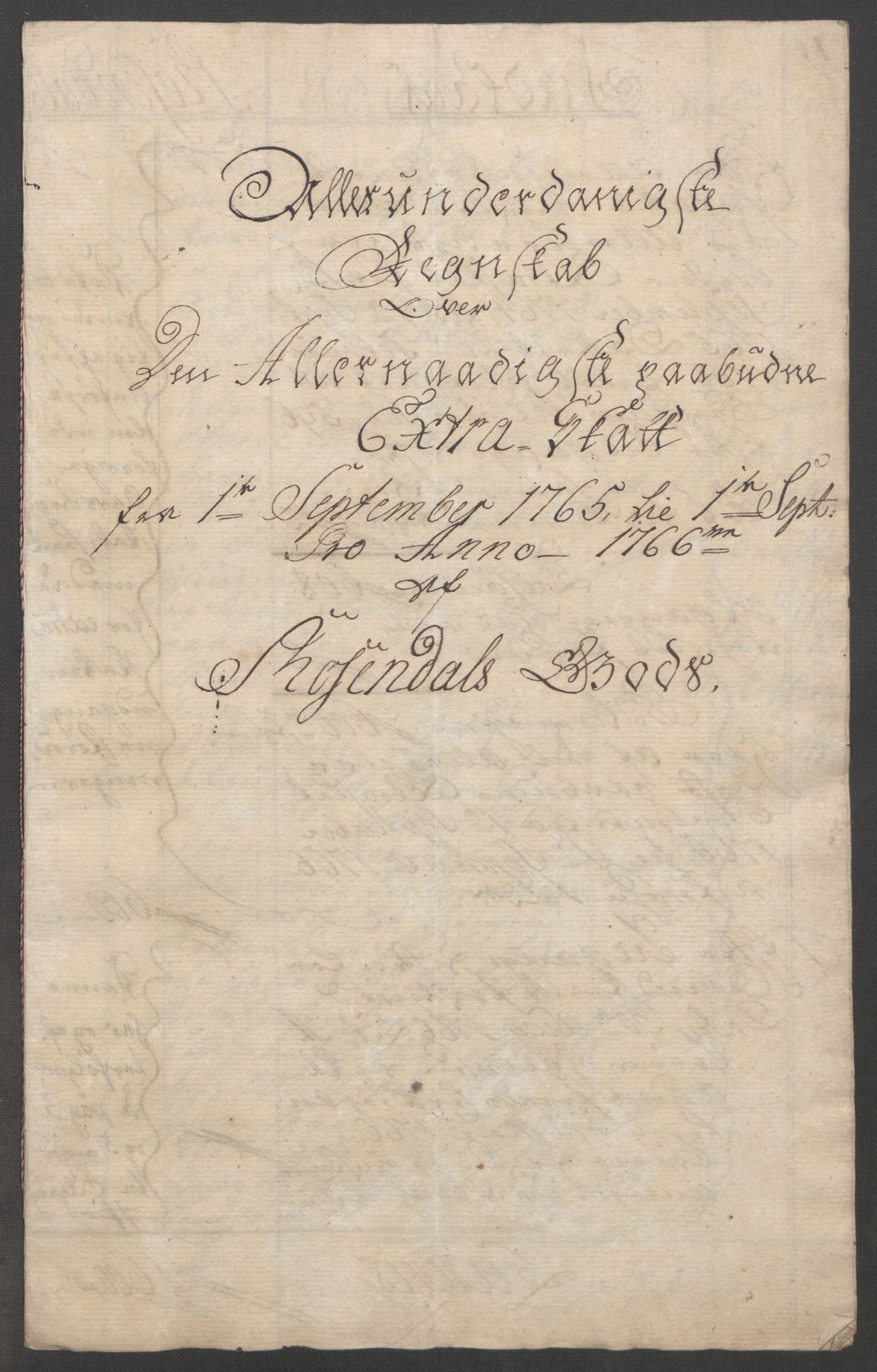 Rentekammeret inntil 1814, Reviderte regnskaper, Fogderegnskap, RA/EA-4092/R49/L3157: Ekstraskatten Rosendal Baroni, 1762-1772, p. 144