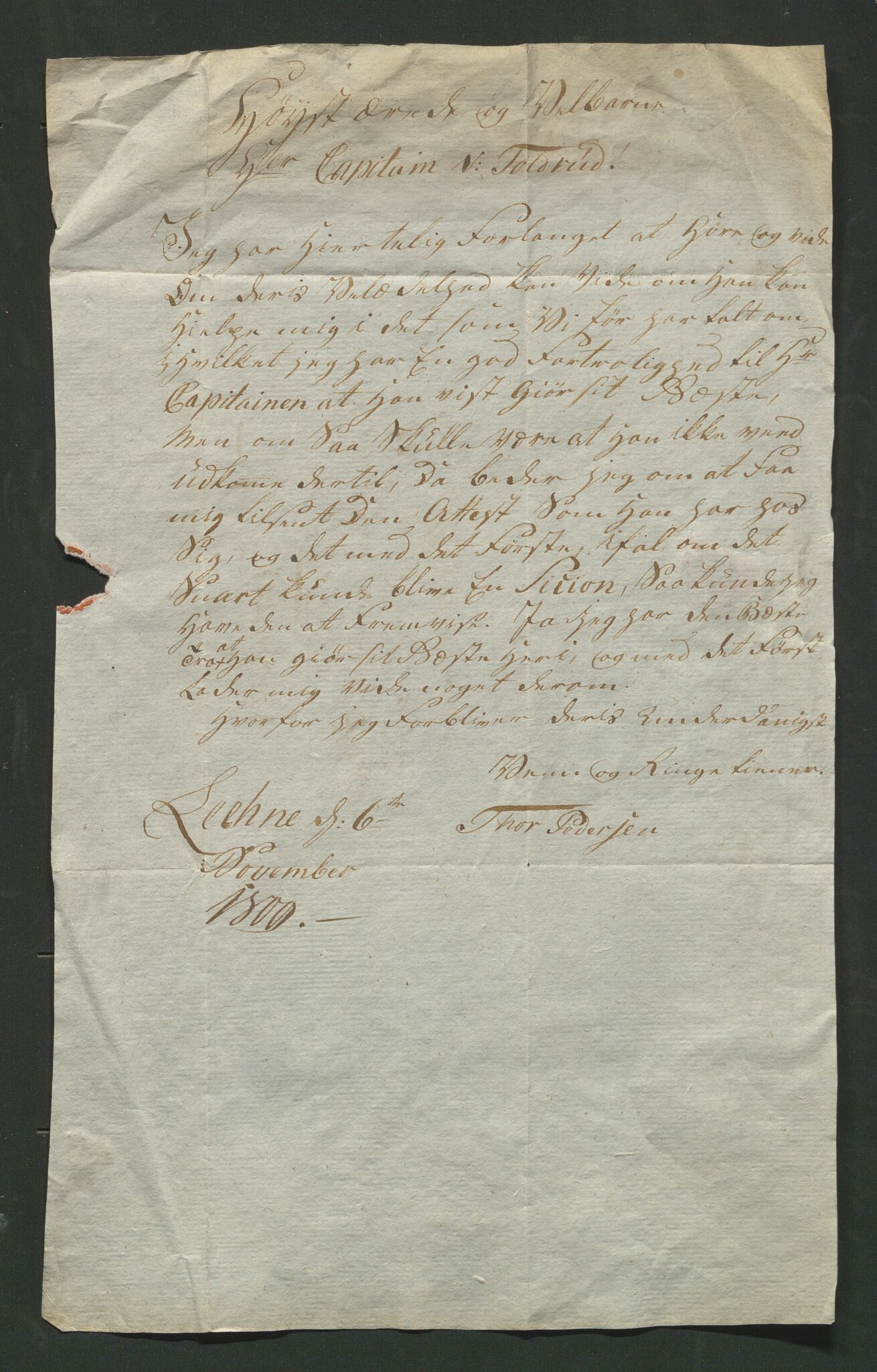 Åker i Vang, Hedmark, og familien Todderud, AV/SAH-ARK-010/J/Jc/L0004: Korrespondanse, 1796-1844, p. 21