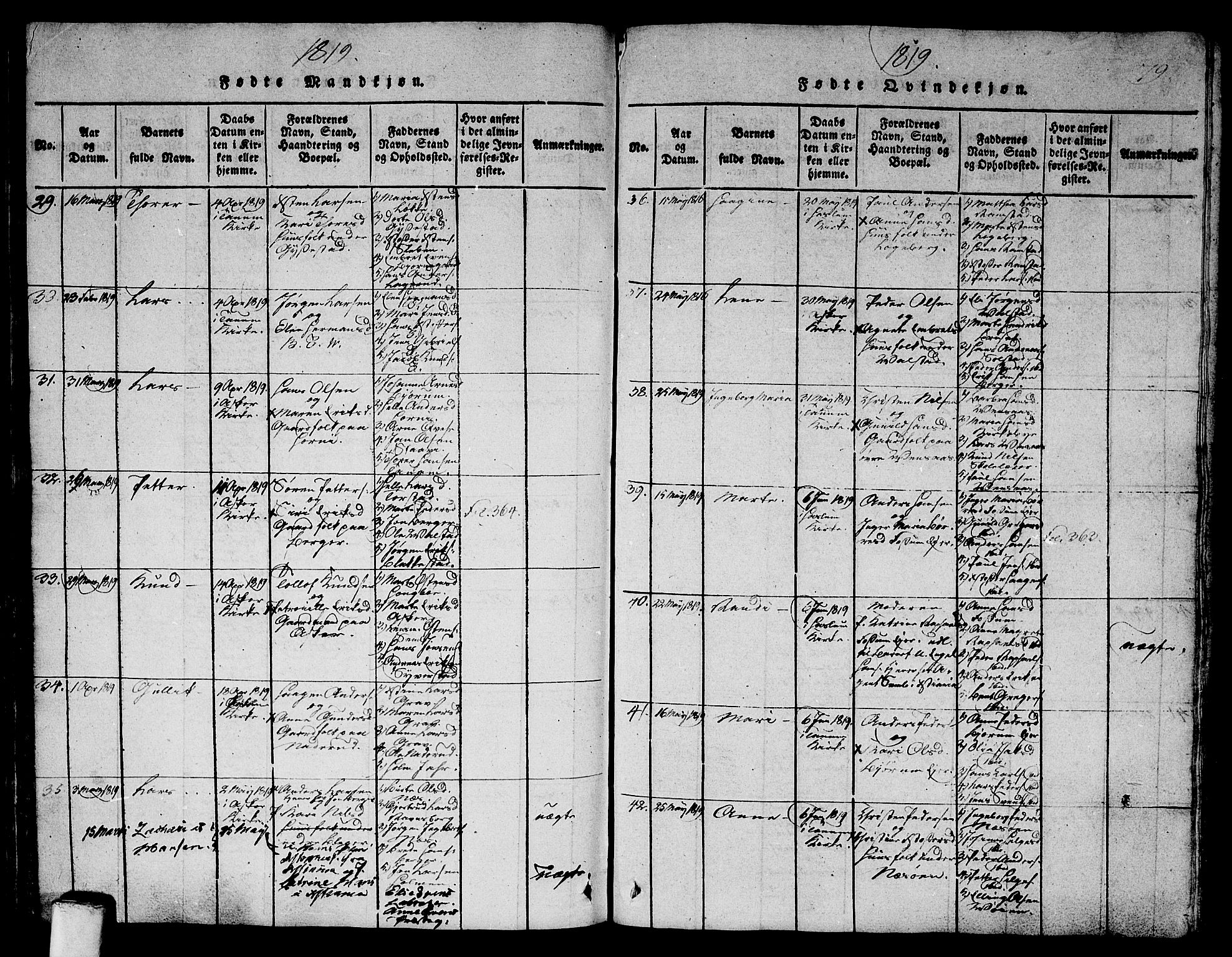 Asker prestekontor Kirkebøker, SAO/A-10256a/G/Ga/L0001: Parish register (copy) no. I 1, 1814-1830, p. 79