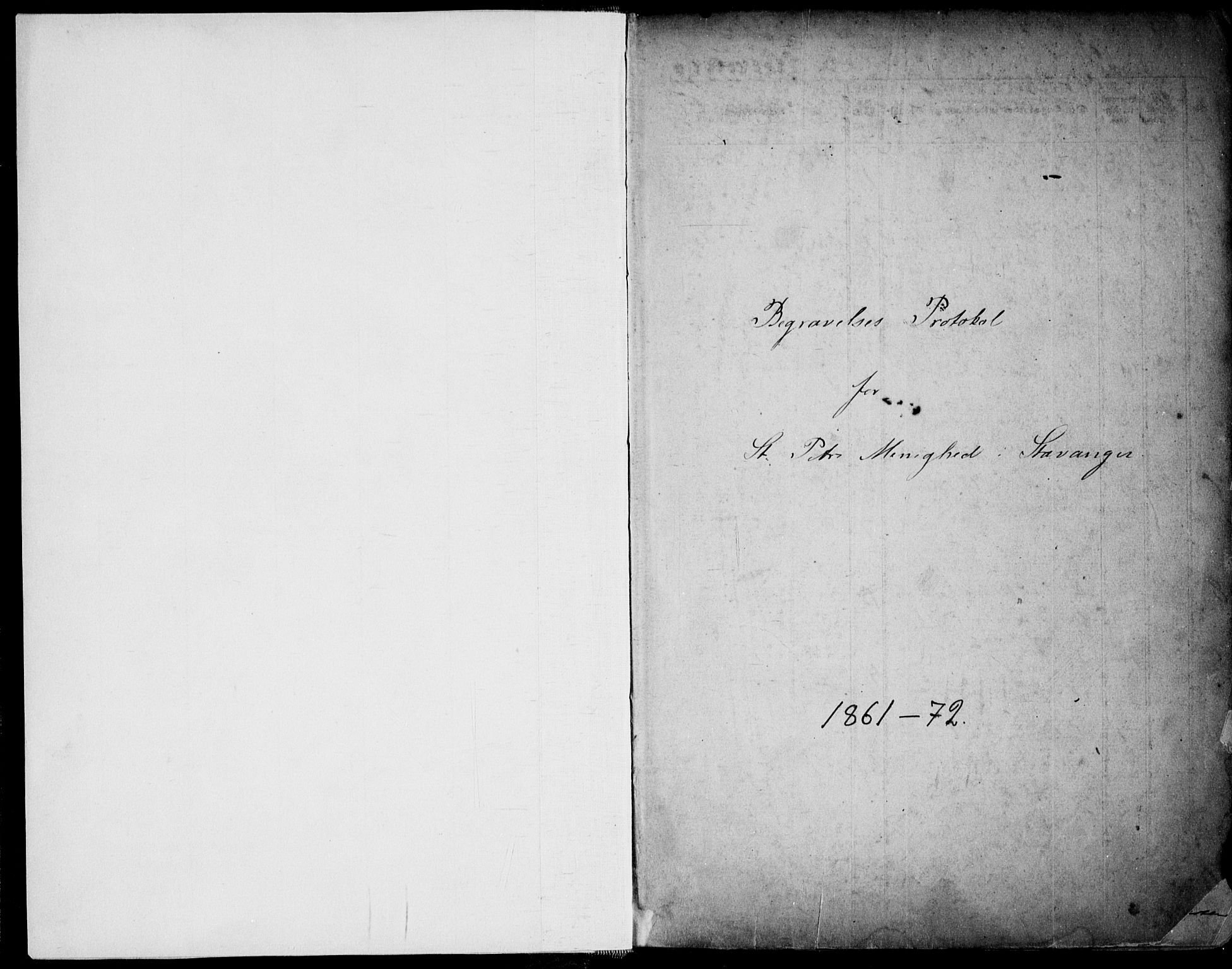 St. Petri sokneprestkontor, AV/SAST-A-101813/001/30/30BA/L0003: Parish register (official) no. A 3, 1861-1872