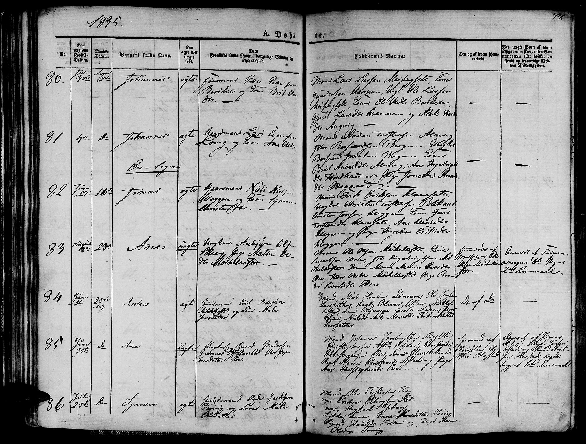 Ministerialprotokoller, klokkerbøker og fødselsregistre - Møre og Romsdal, AV/SAT-A-1454/586/L0983: Parish register (official) no. 586A09, 1829-1843, p. 77