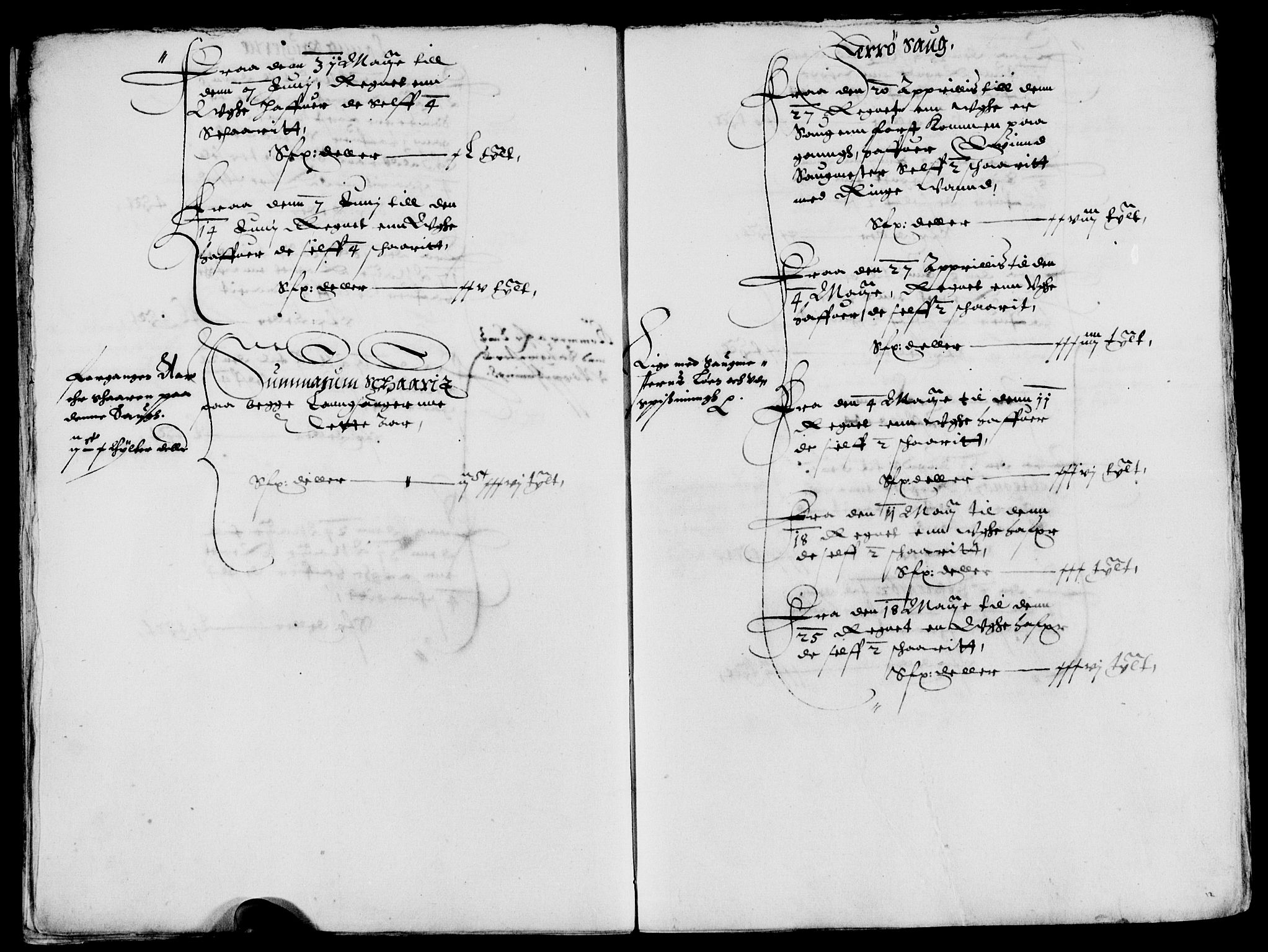 Rentekammeret inntil 1814, Reviderte regnskaper, Lensregnskaper, AV/RA-EA-5023/R/Rb/Rbp/L0012: Bratsberg len, 1627-1629