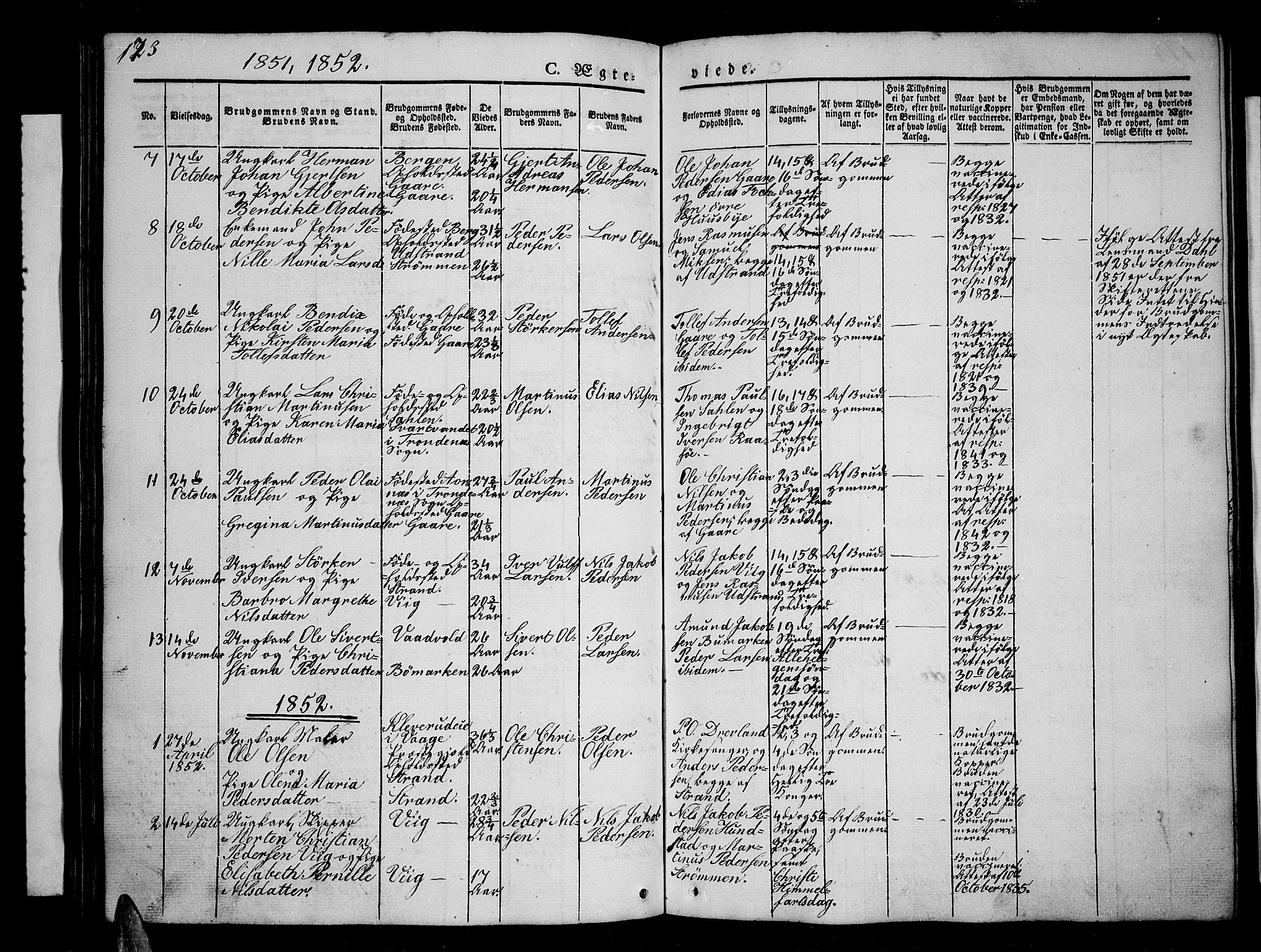 Kvæfjord sokneprestkontor, SATØ/S-1323/G/Ga/Gab/L0002klokker: Parish register (copy) no. 2, 1841-1855, p. 173