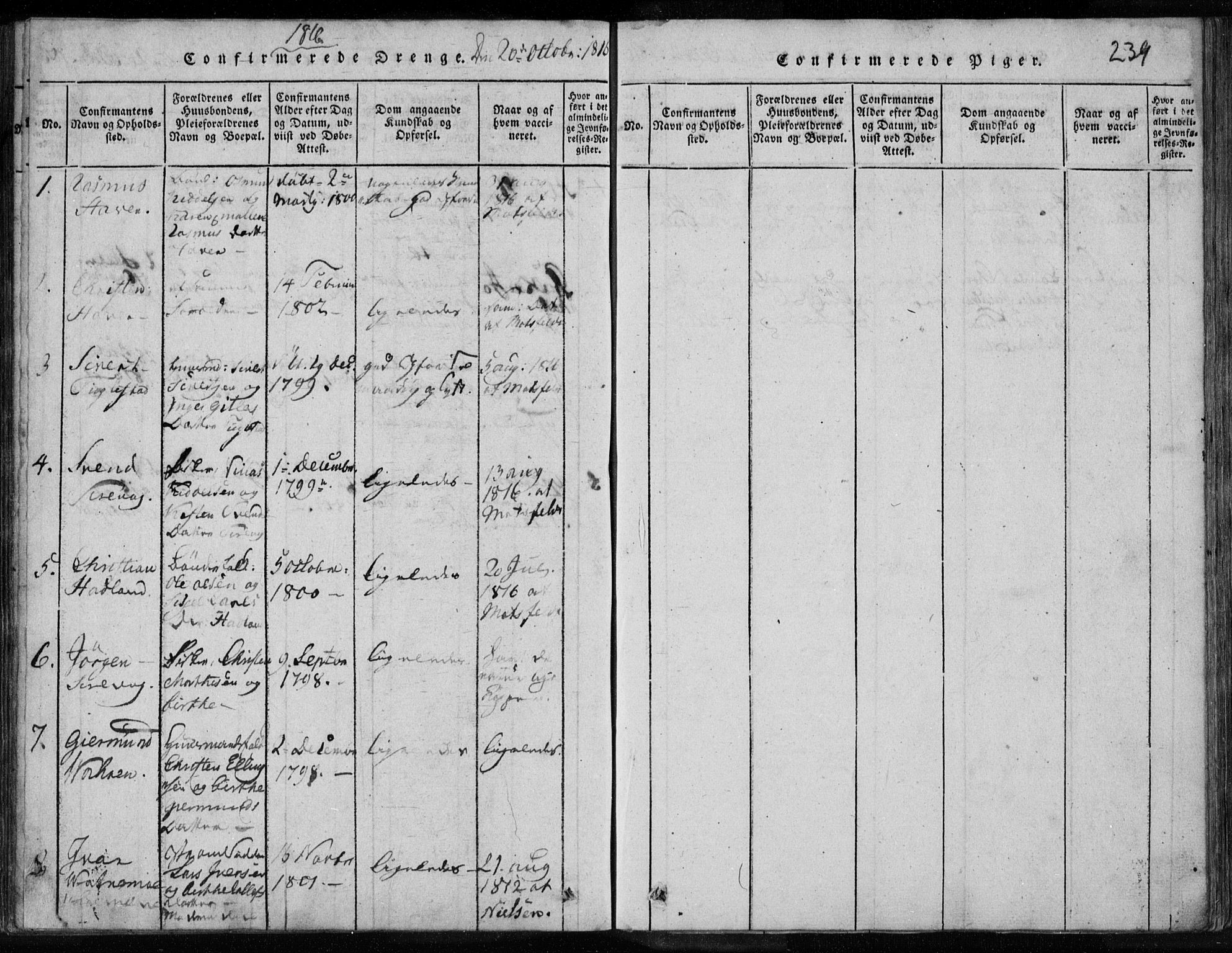 Eigersund sokneprestkontor, AV/SAST-A-101807/S08/L0008: Parish register (official) no. A 8, 1816-1847, p. 239