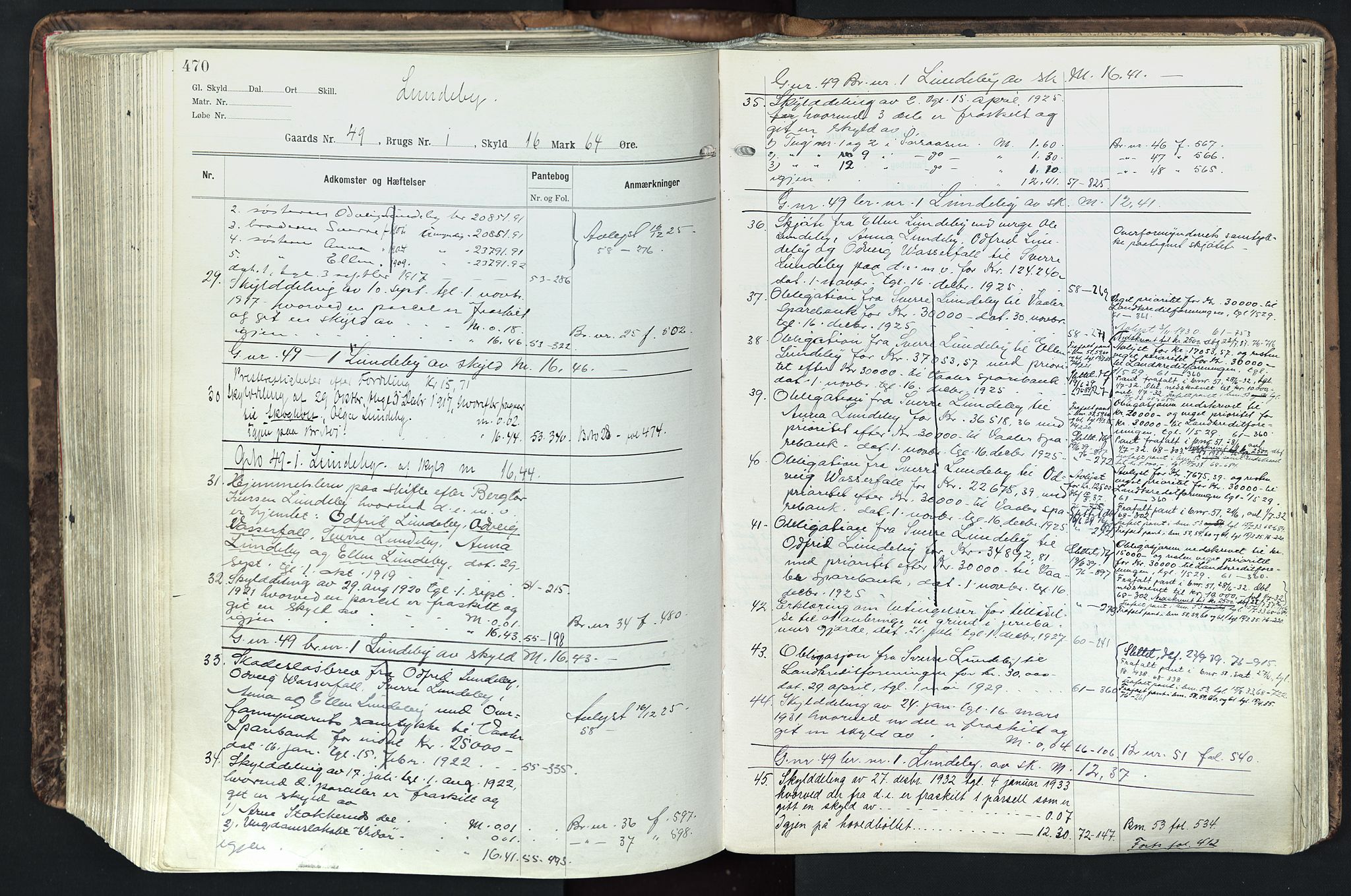 Solør tingrett, AV/SAH-TING-008/H/Ha/Hak/L0003: Mortgage register no. III, 1900-1935, p. 470