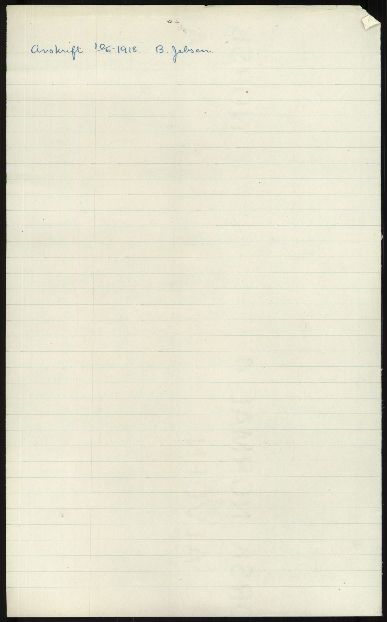Samlinger til kildeutgivelse, Diplomavskriftsamlingen, AV/RA-EA-4053/H/Ha, p. 3922