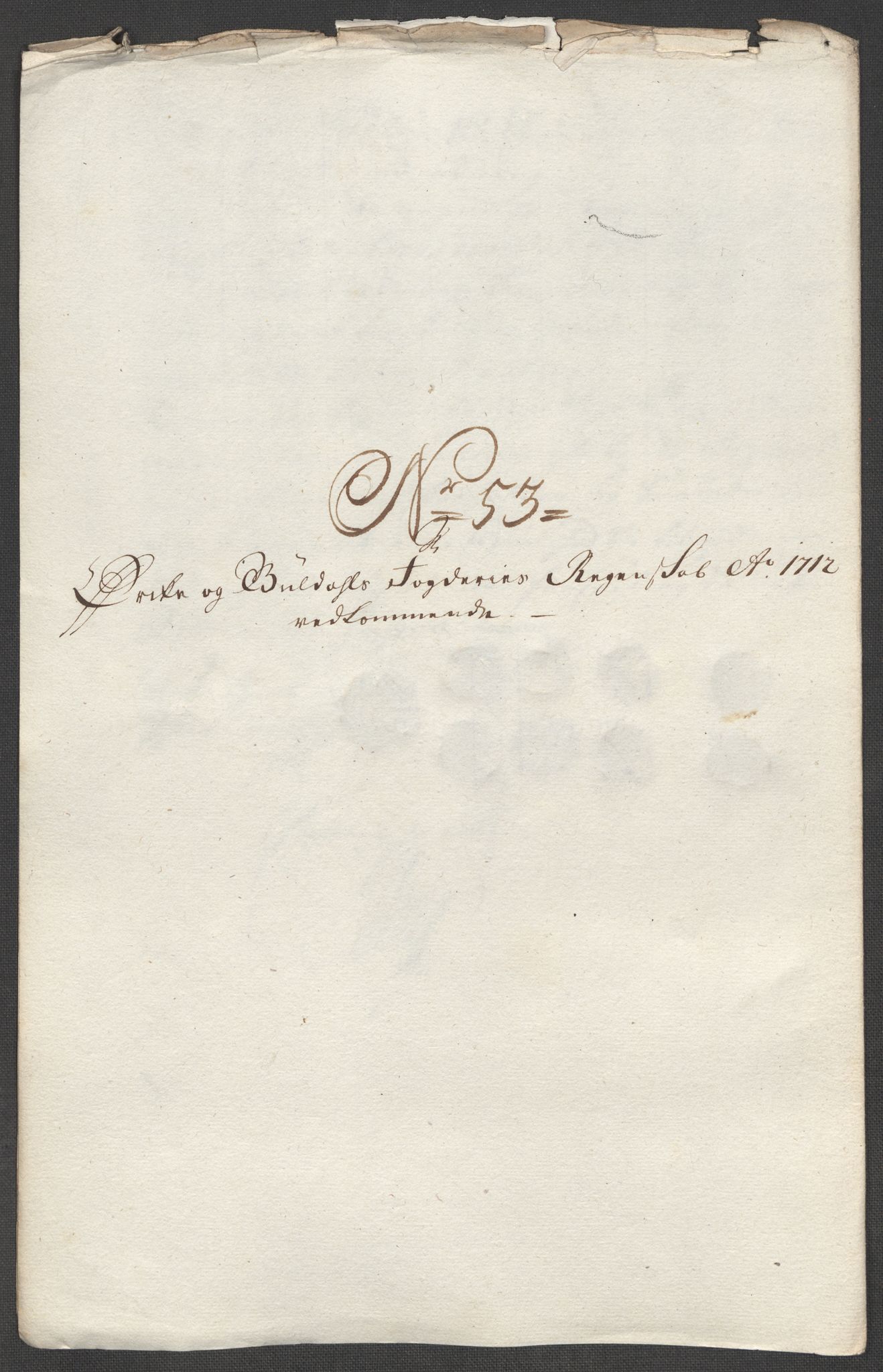 Rentekammeret inntil 1814, Reviderte regnskaper, Fogderegnskap, AV/RA-EA-4092/R60/L3963: Fogderegnskap Orkdal og Gauldal, 1712, p. 442