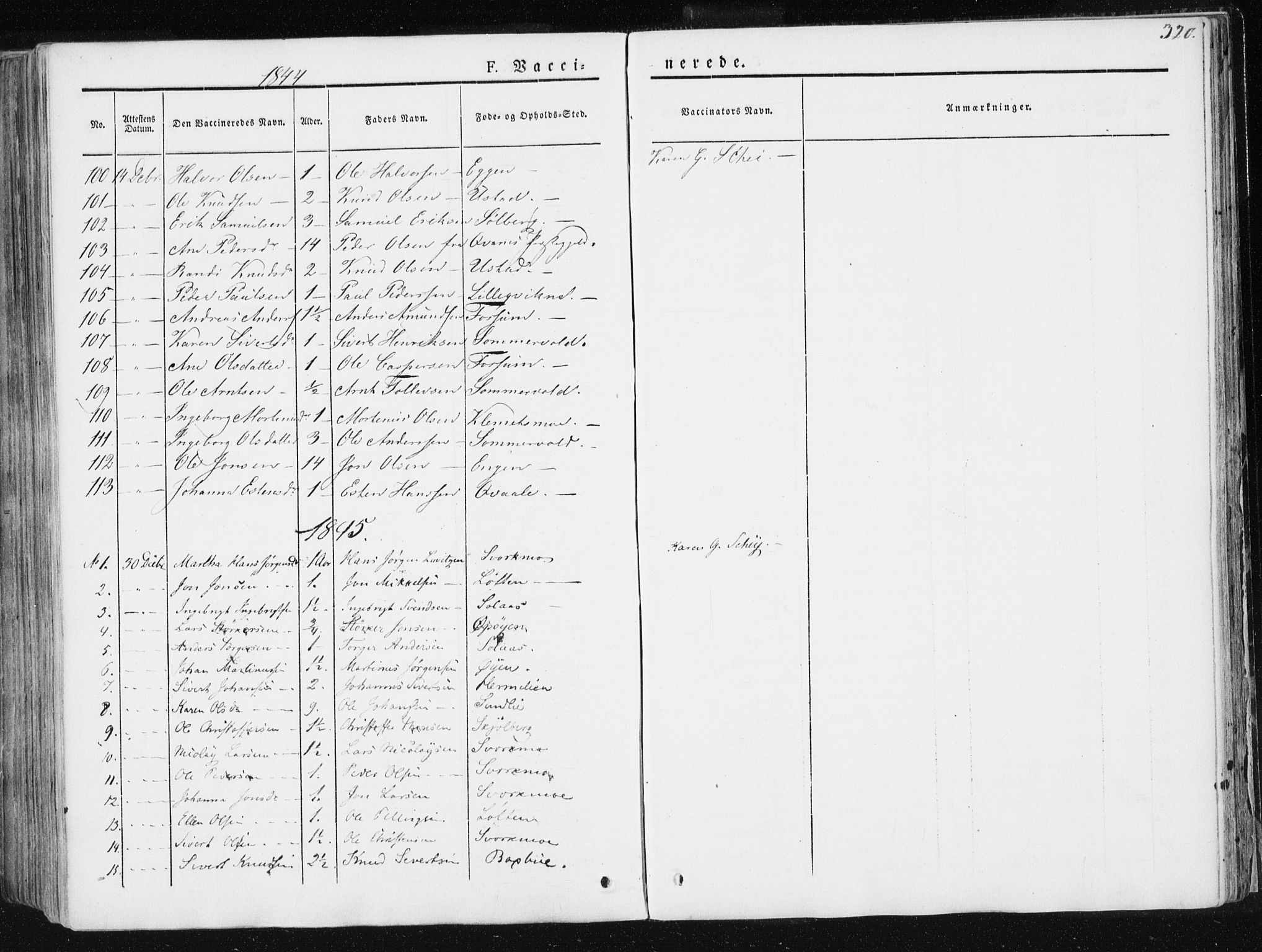 Ministerialprotokoller, klokkerbøker og fødselsregistre - Sør-Trøndelag, SAT/A-1456/668/L0805: Parish register (official) no. 668A05, 1840-1853, p. 320