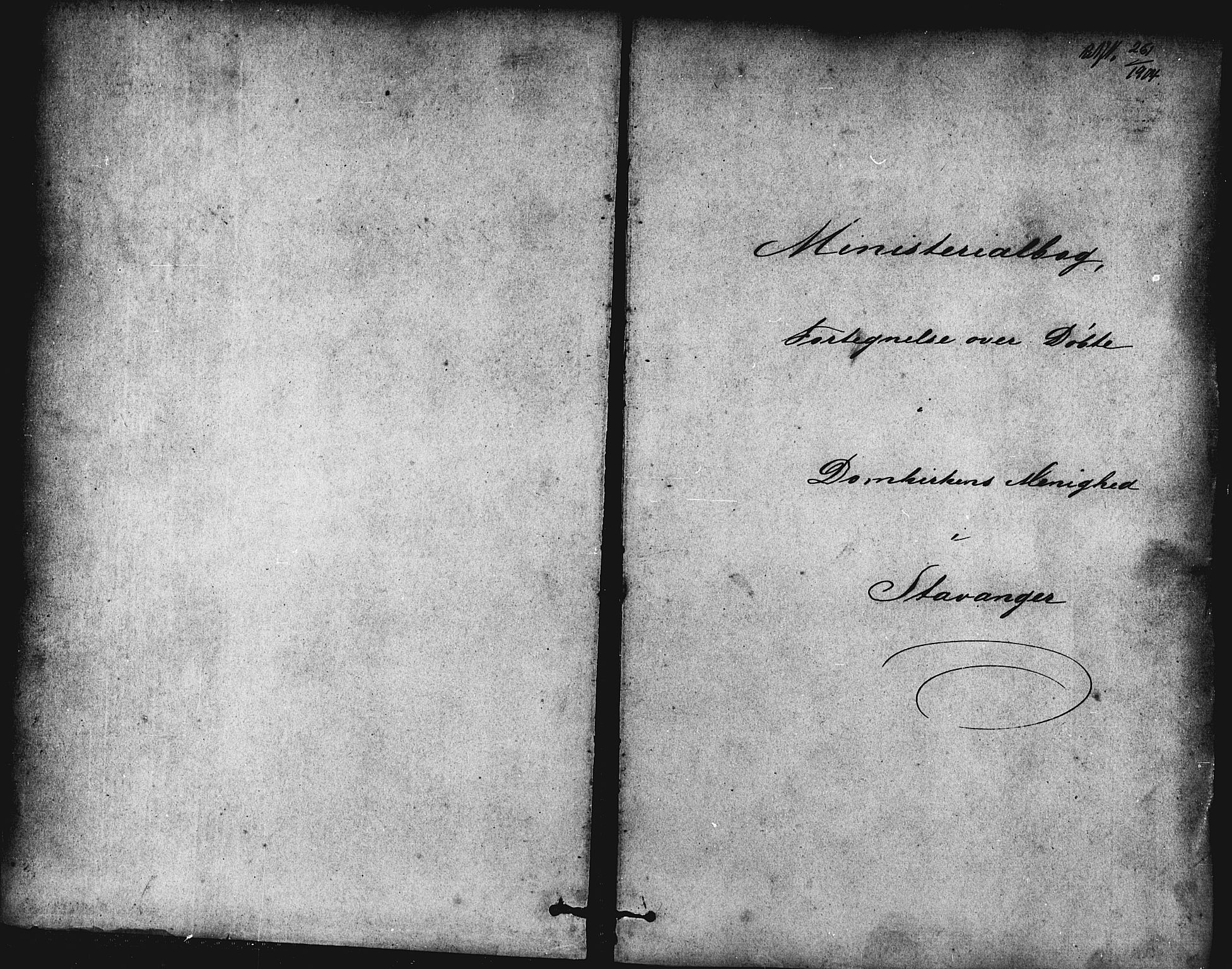 Domkirken sokneprestkontor, SAST/A-101812/001/30/30BB/L0013: Parish register (copy) no. B 13, 1871-1880
