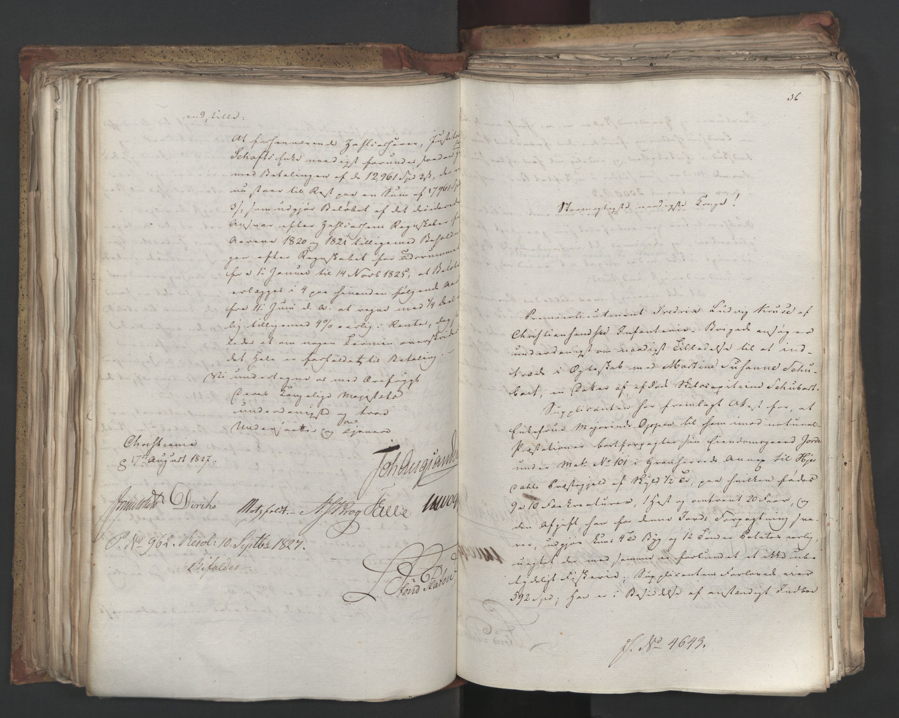 Statsrådsavdelingen i Stockholm, AV/RA-S-1003/D/Da/L0052: Regjeringsinnstillinger nr. 4566-4799, 1827, p. 214