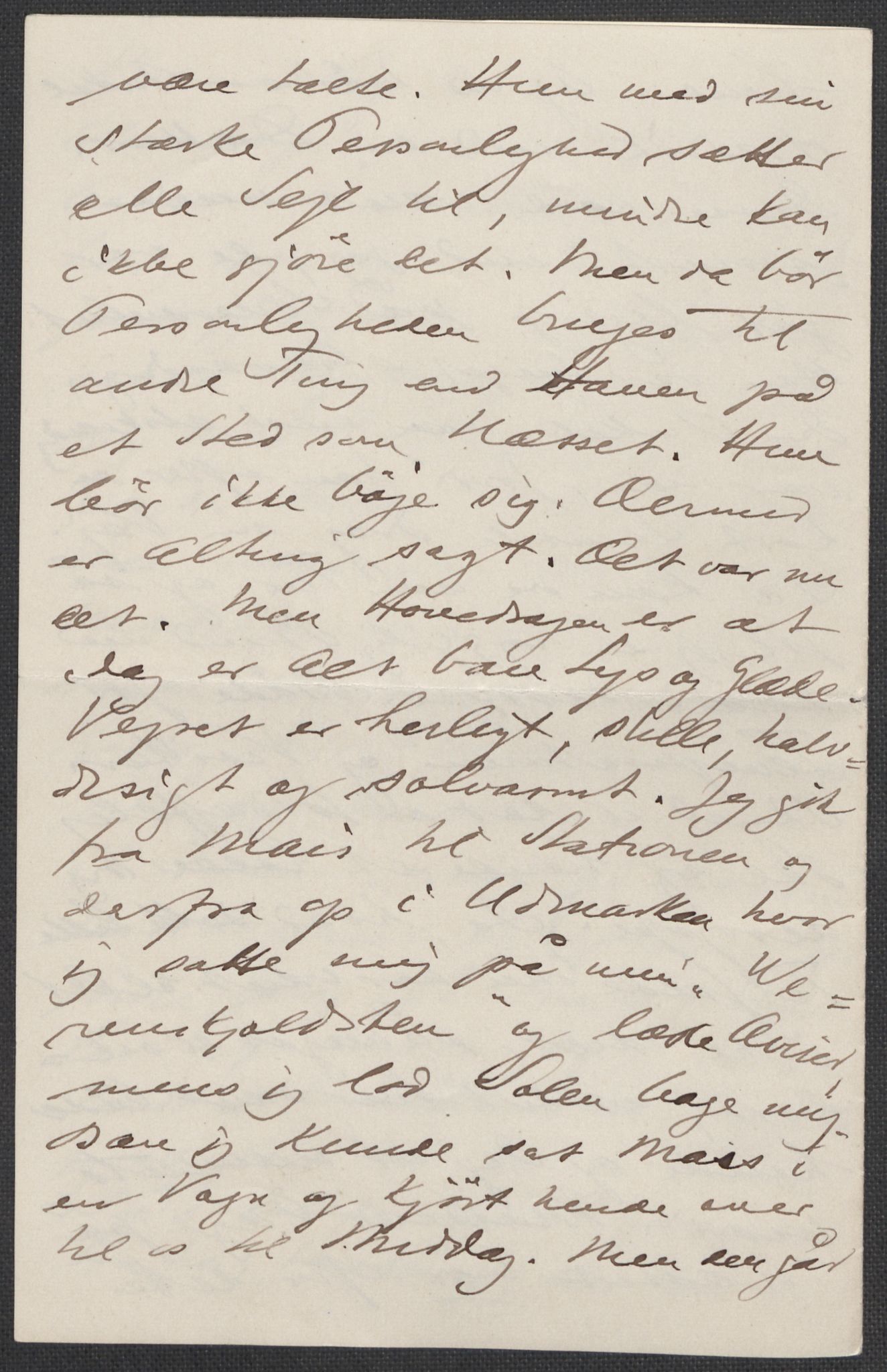 Beyer, Frants, AV/RA-PA-0132/F/L0001: Brev fra Edvard Grieg til Frantz Beyer og "En del optegnelser som kan tjene til kommentar til brevene" av Marie Beyer, 1872-1907, p. 662