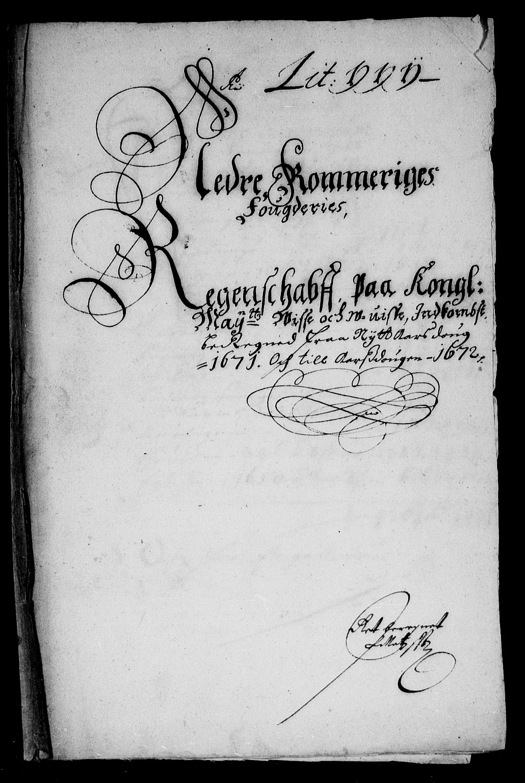 Rentekammeret inntil 1814, Reviderte regnskaper, Stiftamtstueregnskaper, Landkommissariatet på Akershus og Akershus stiftamt, AV/RA-EA-5869/R/Rb/L0080: Akershus stiftamt, 1666-1671