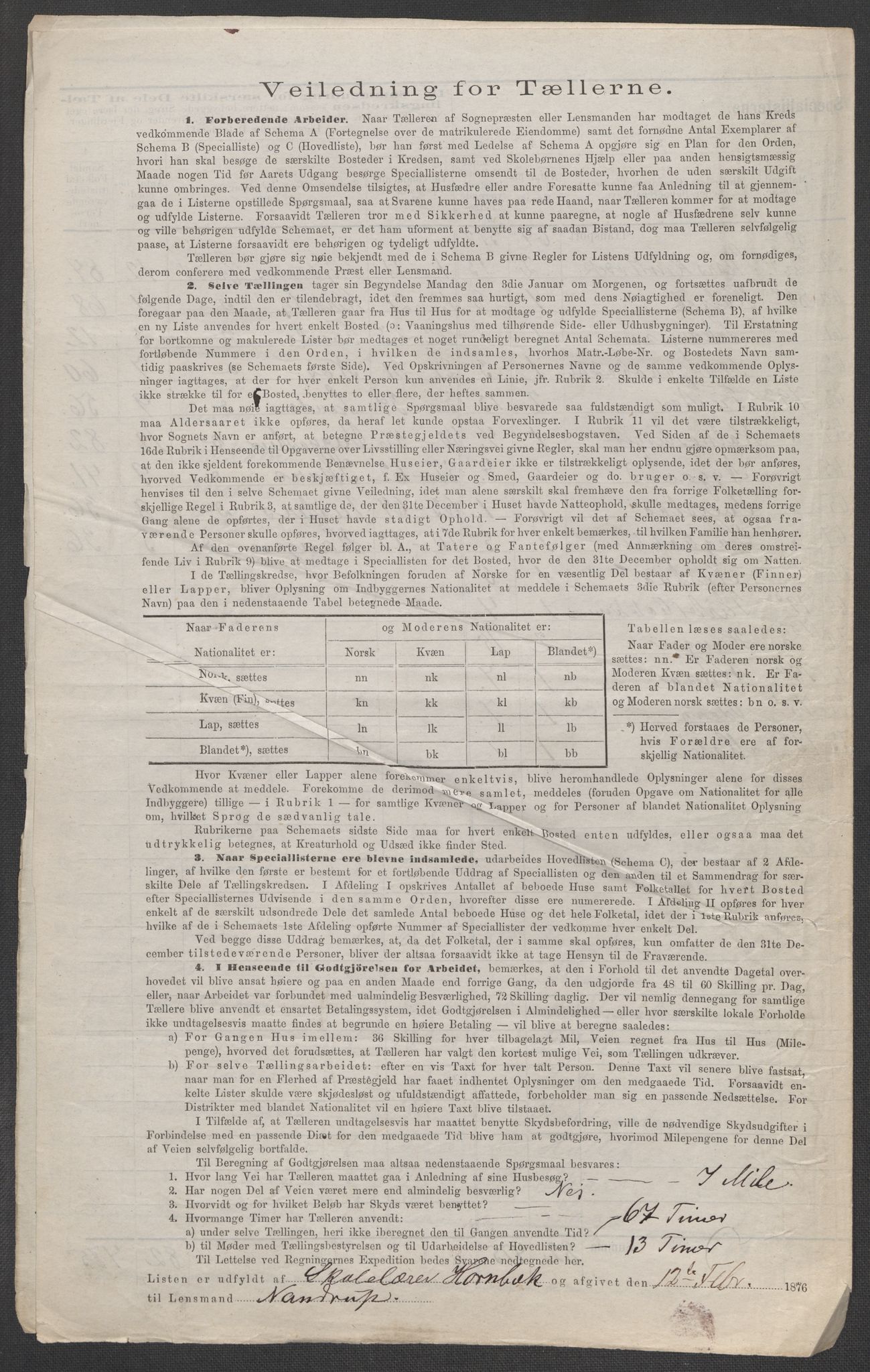 RA, 1875 census for 0218aP Vestre Aker, 1875, p. 57