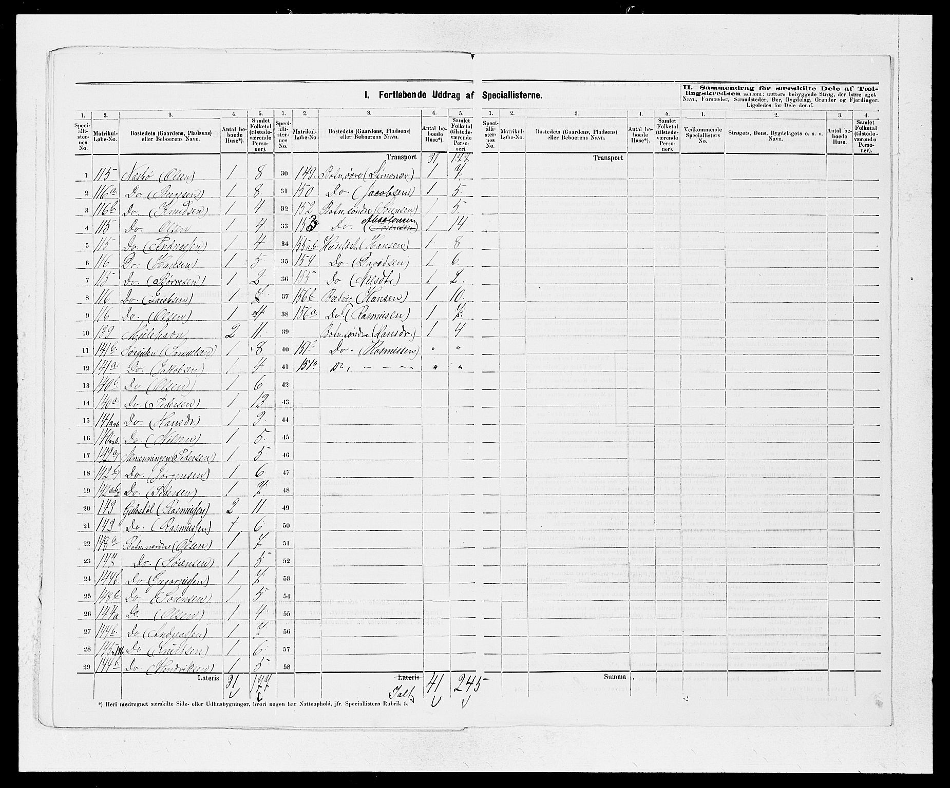 SAB, 1875 Census for 1438P Bremanger, 1875, p. 13