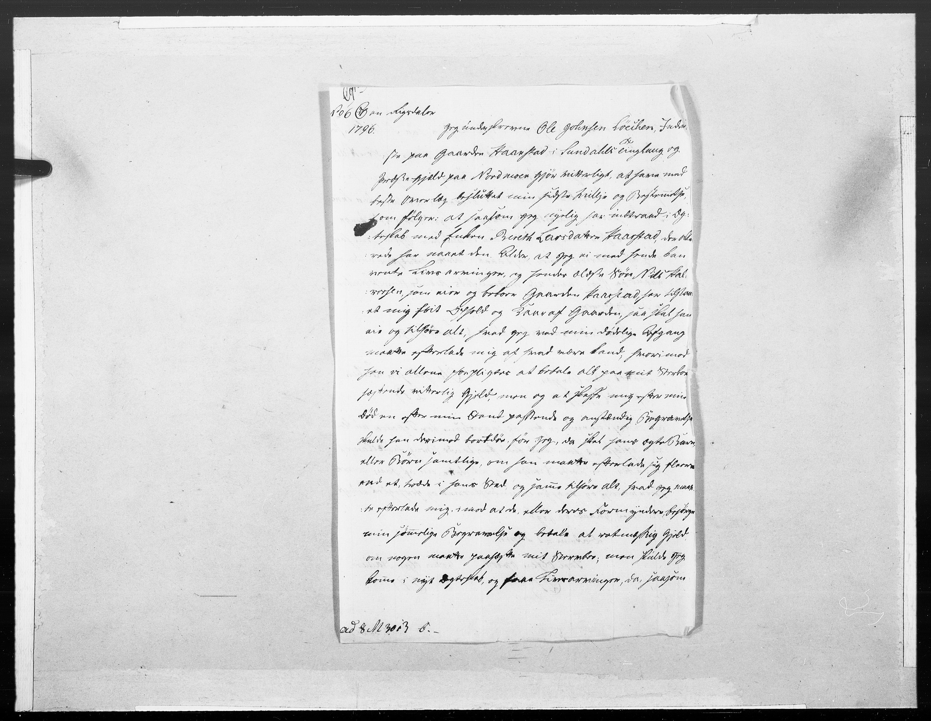 Danske Kanselli 1572-1799, RA/EA-3023/F/Fc/Fcc/Fcca/L0307: Norske innlegg 1572-1799, 1796, p. 162