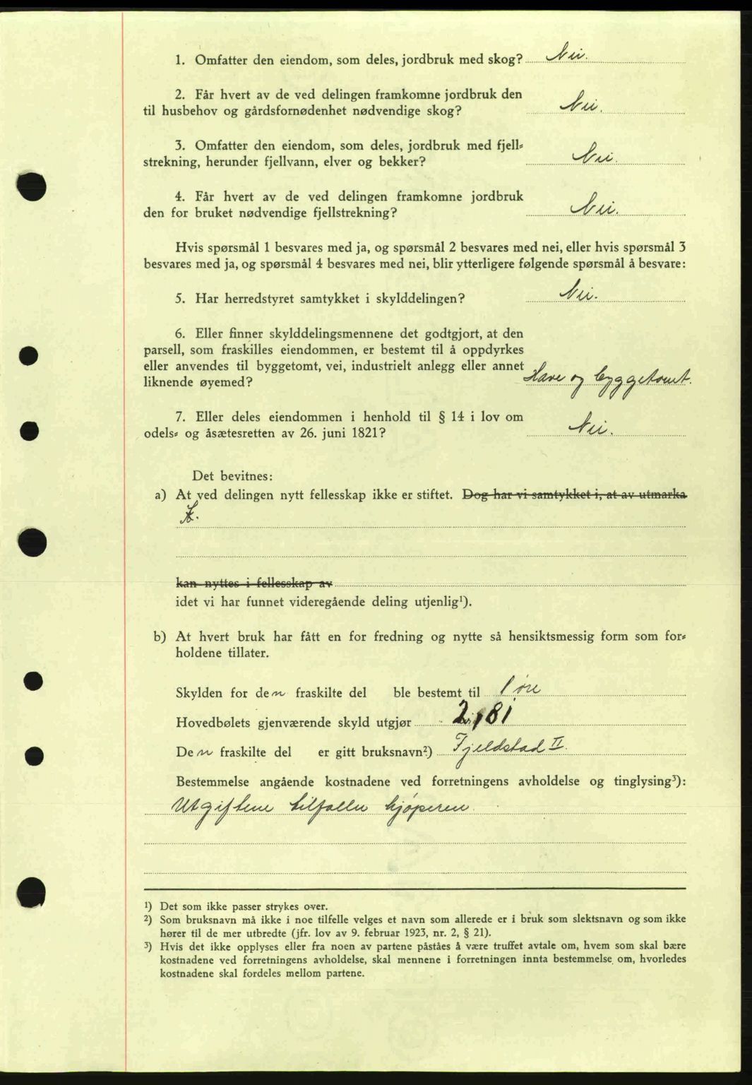 Idd og Marker sorenskriveri, AV/SAO-A-10283/G/Gb/Gbb/L0007: Mortgage book no. A7, 1944-1945, Diary no: : 738/1944