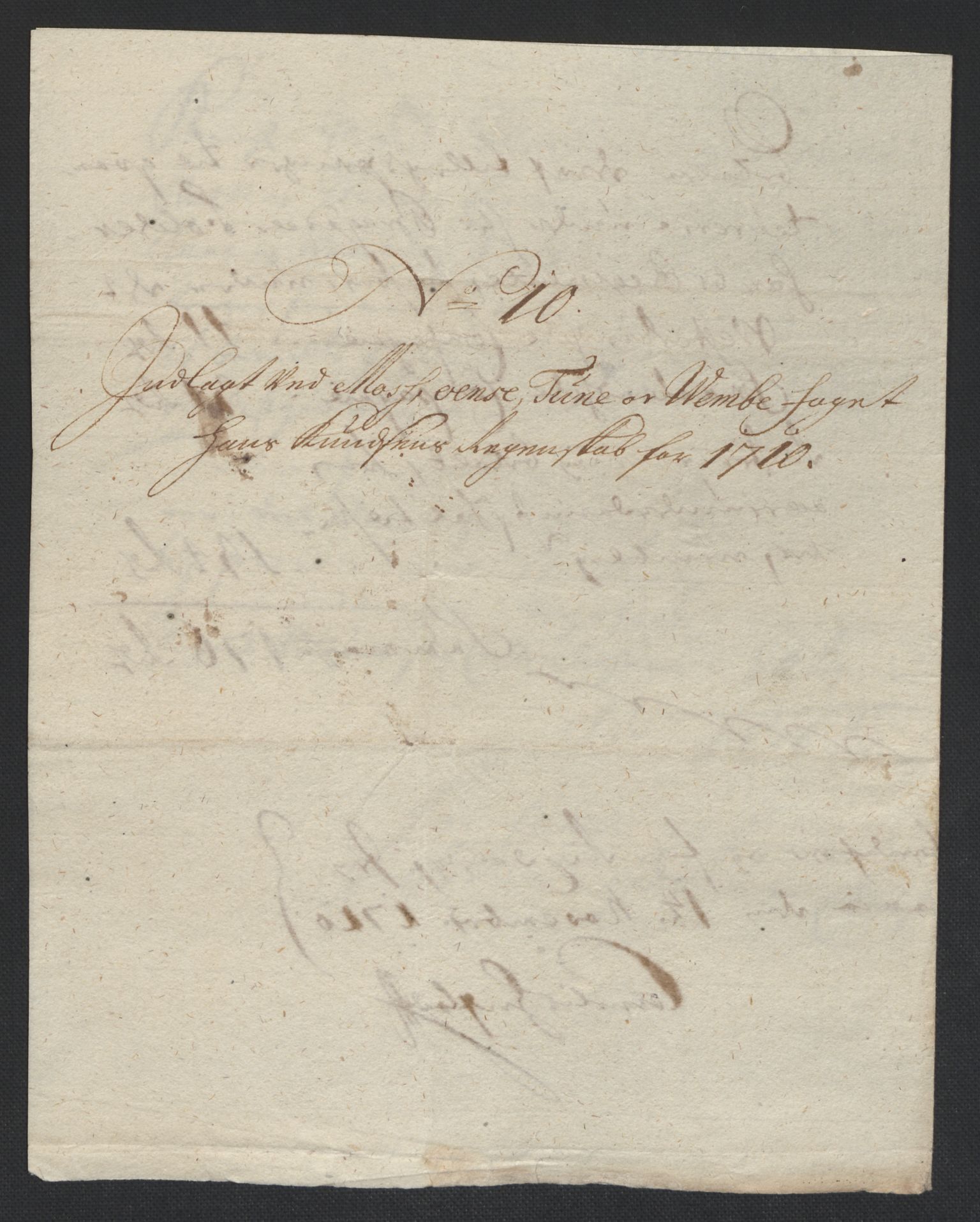 Rentekammeret inntil 1814, Reviderte regnskaper, Fogderegnskap, AV/RA-EA-4092/R04/L0135: Fogderegnskap Moss, Onsøy, Tune, Veme og Åbygge, 1709-1710, p. 337