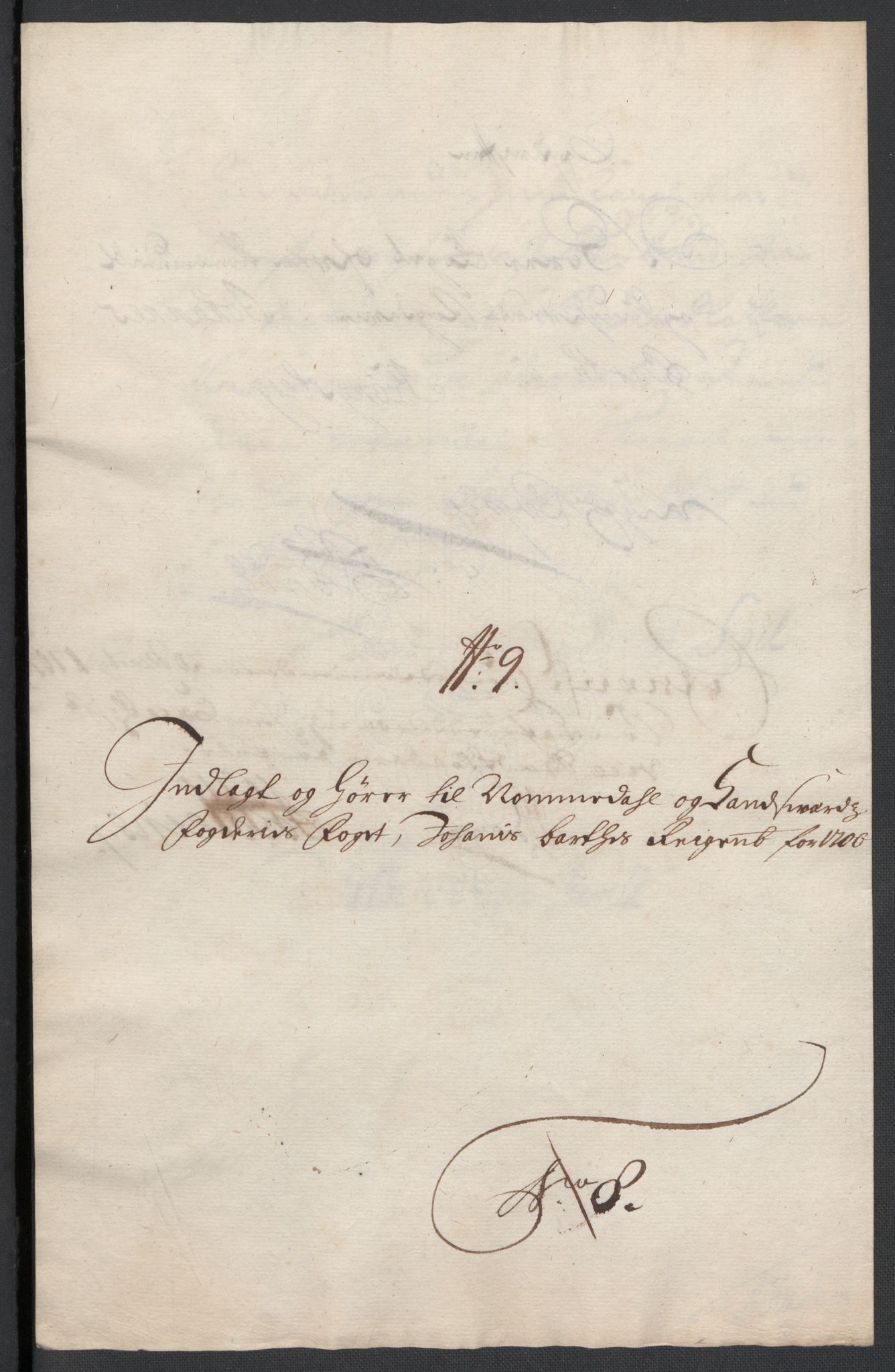 Rentekammeret inntil 1814, Reviderte regnskaper, Fogderegnskap, RA/EA-4092/R24/L1583: Fogderegnskap Numedal og Sandsvær, 1705-1706, p. 387