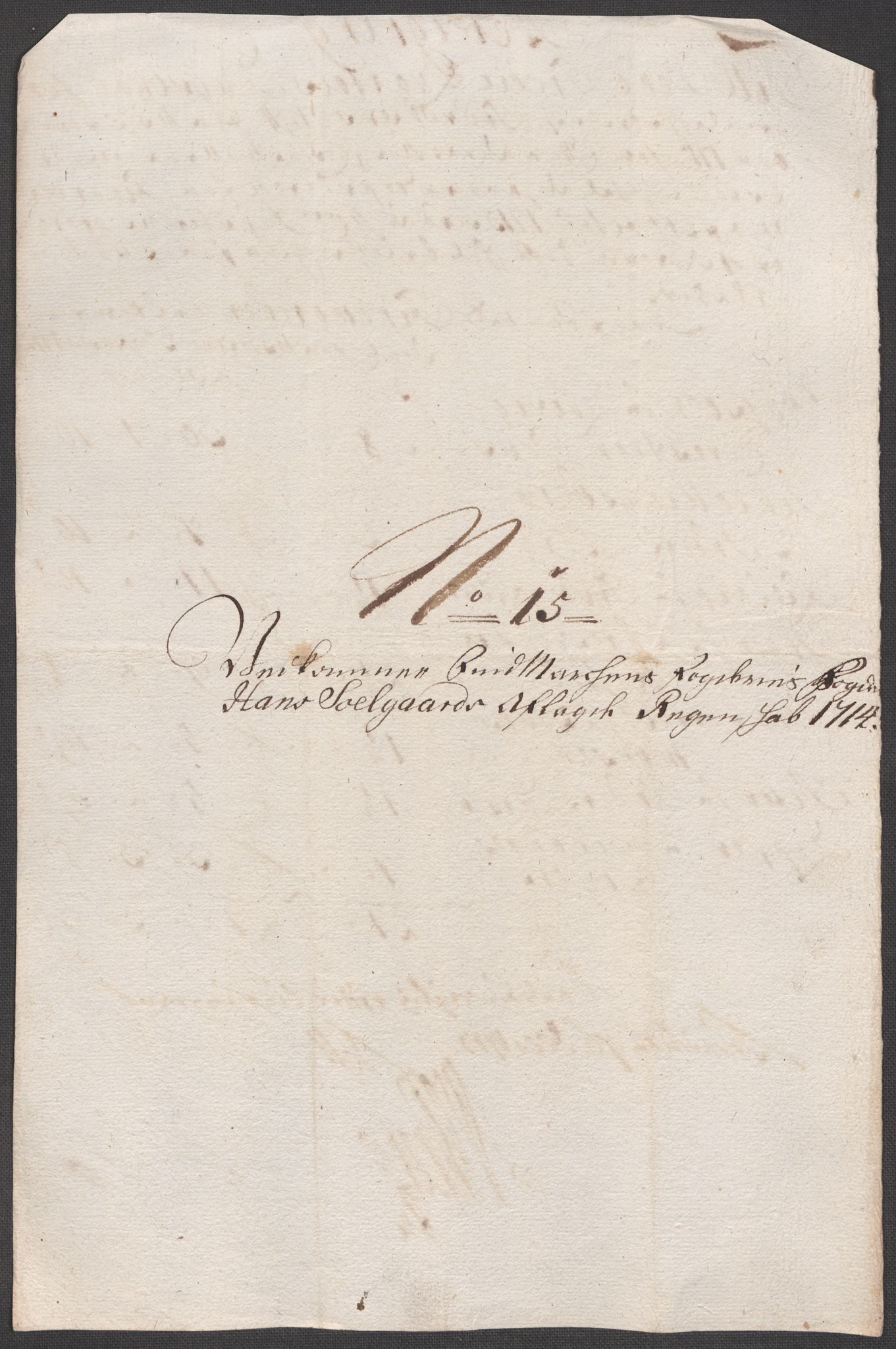 Rentekammeret inntil 1814, Reviderte regnskaper, Fogderegnskap, AV/RA-EA-4092/R69/L4856: Fogderegnskap Finnmark/Vardøhus, 1713-1715, p. 313