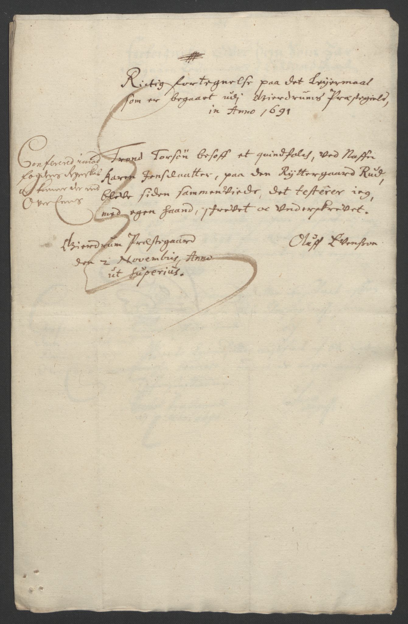 Rentekammeret inntil 1814, Reviderte regnskaper, Fogderegnskap, AV/RA-EA-4092/R12/L0703: Fogderegnskap Øvre Romerike, 1691, p. 51