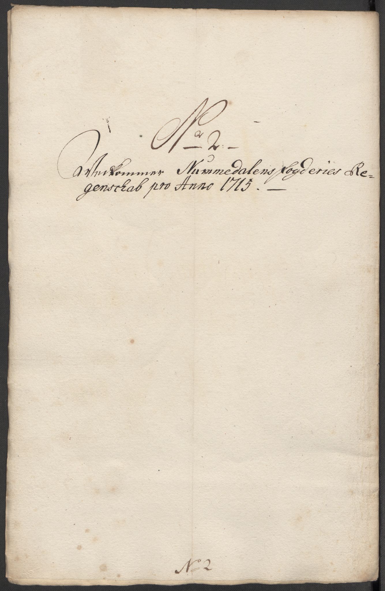 Rentekammeret inntil 1814, Reviderte regnskaper, Fogderegnskap, RA/EA-4092/R64/L4436: Fogderegnskap Namdal, 1715, p. 108