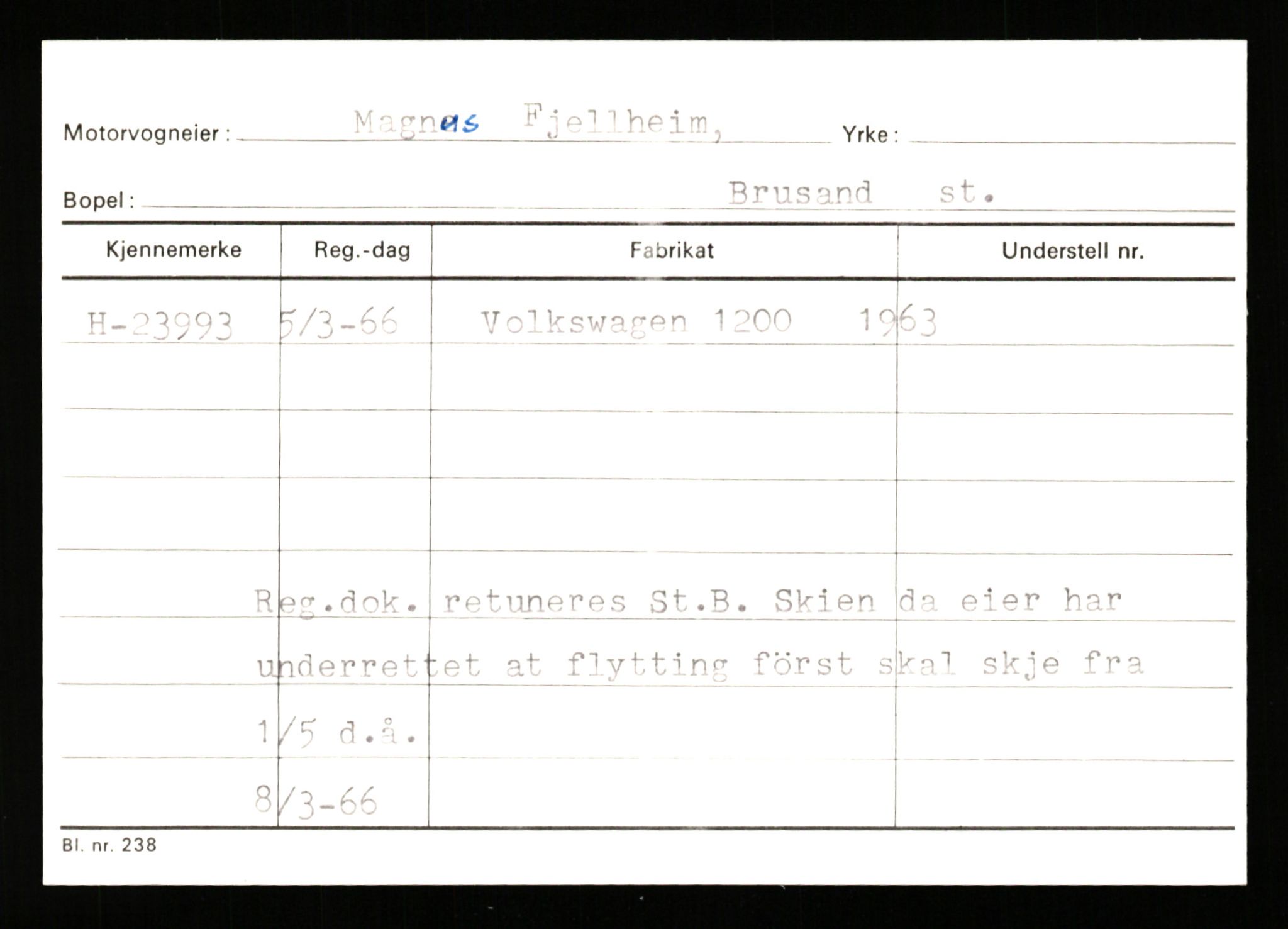 Stavanger trafikkstasjon, SAST/A-101942/0/G/L0005: Registreringsnummer: 23000 - 34245, 1930-1971, p. 259