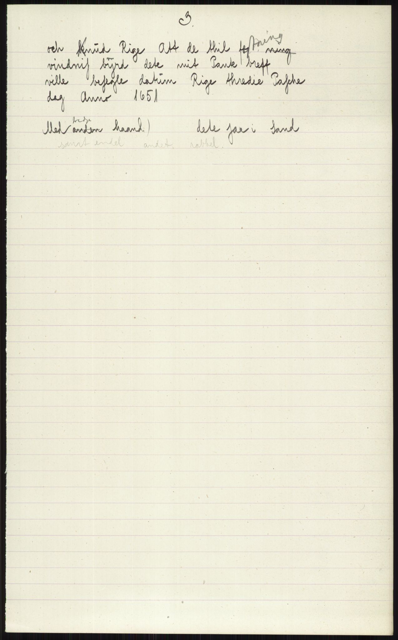 Samlinger til kildeutgivelse, Diplomavskriftsamlingen, AV/RA-EA-4053/H/Ha, p. 4027