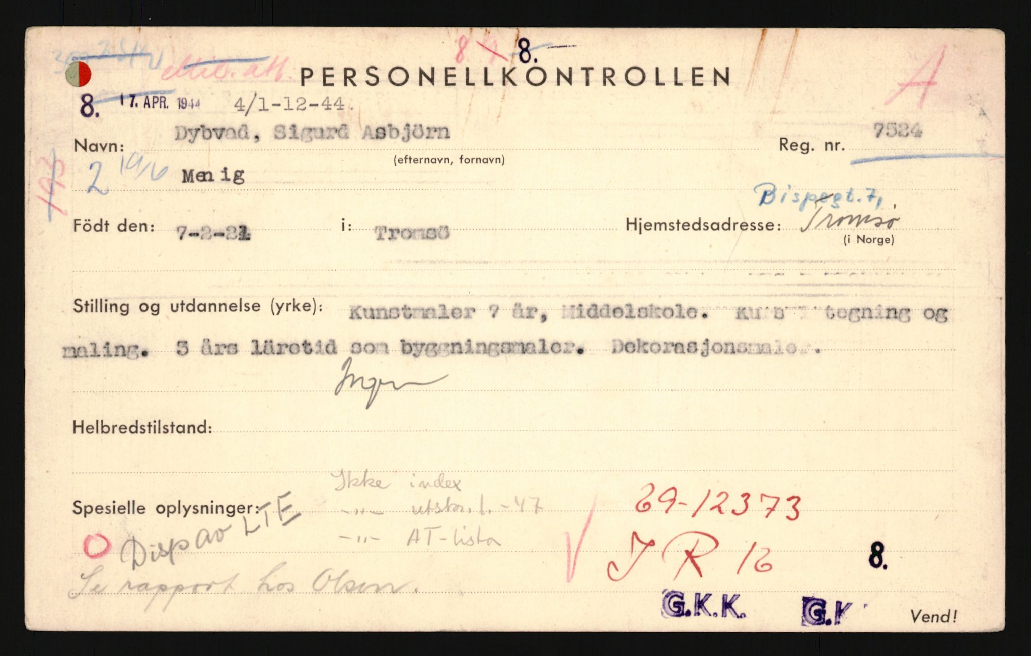 Forsvaret, Troms infanteriregiment nr. 16, AV/RA-RAFA-3146/P/Pa/L0024/0003: Rulleblad / Rulleblad for regimentets menige mannskaper, årsklasse 1942, 1942, p. 34