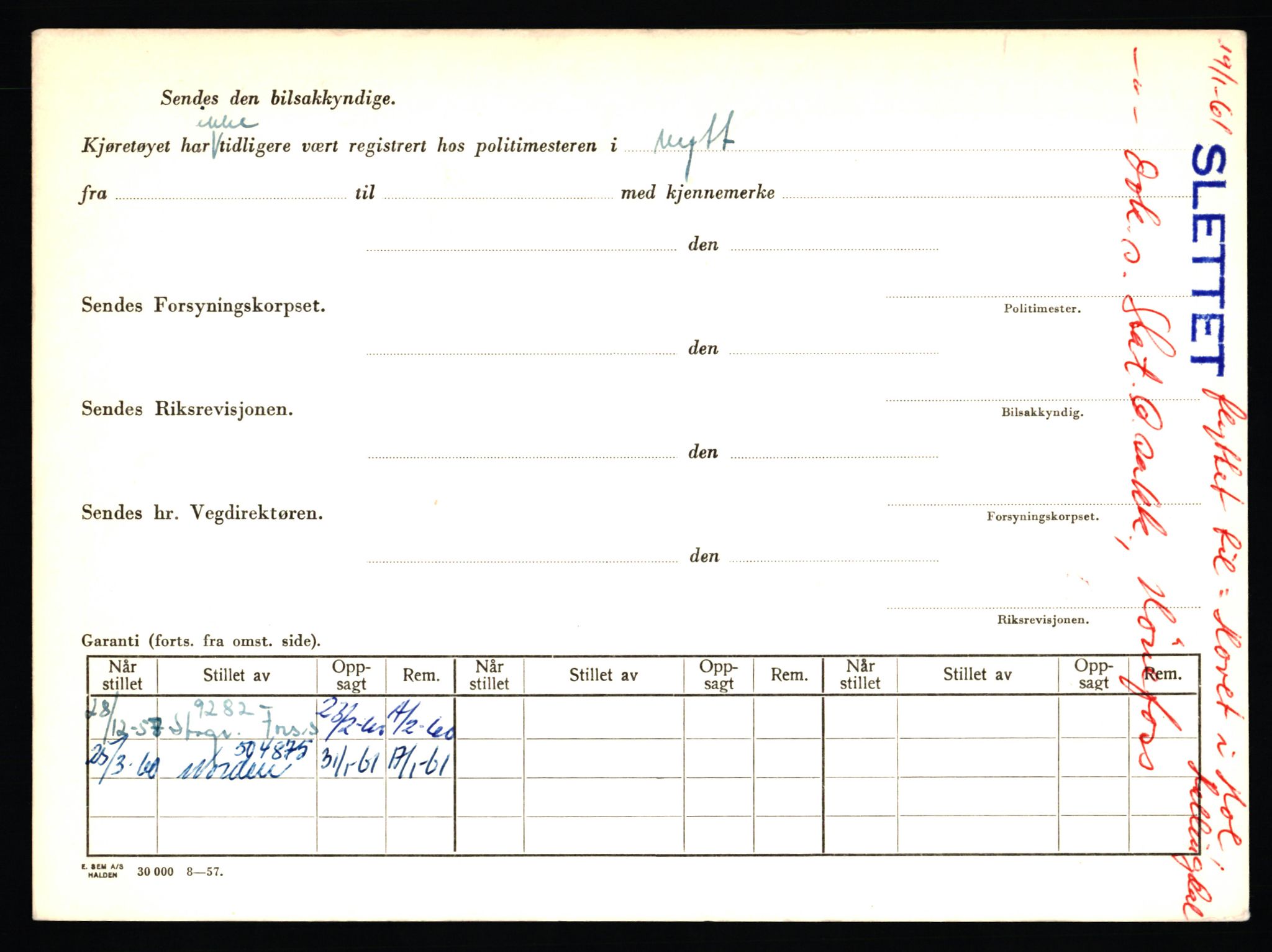 Stavanger trafikkstasjon, SAST/A-101942/0/F/L0062: L-62000 - L-62699, 1930-1971, p. 1962