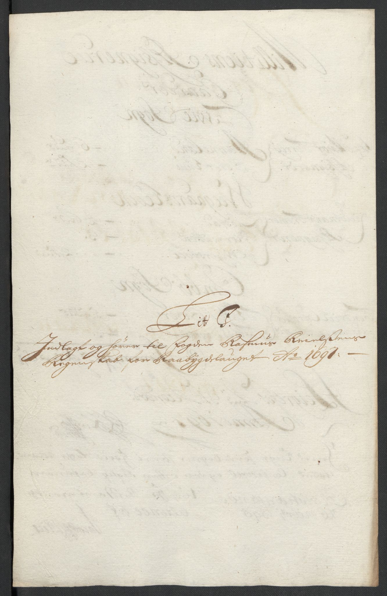 Rentekammeret inntil 1814, Reviderte regnskaper, Fogderegnskap, RA/EA-4092/R40/L2445: Fogderegnskap Råbyggelag, 1697-1699, p. 60