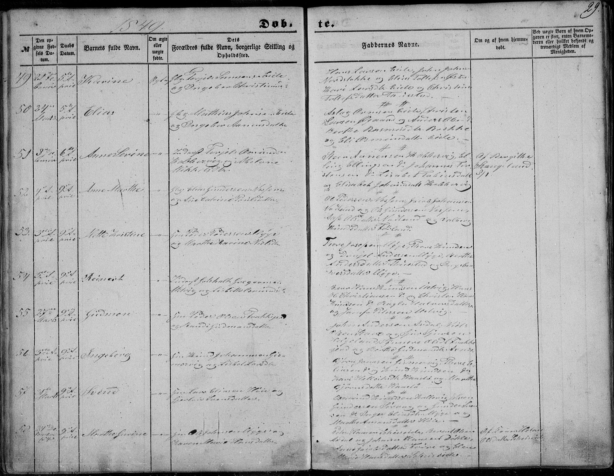 Avaldsnes sokneprestkontor, AV/SAST-A -101851/H/Ha/Haa/L0008: Parish register (official) no. A 8, 1847-1857, p. 29