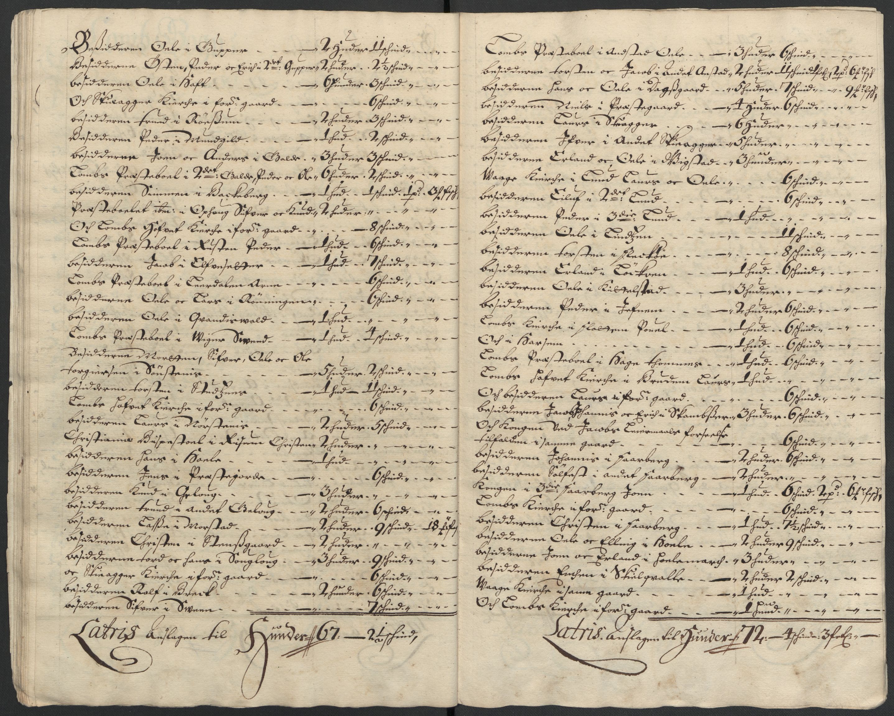 Rentekammeret inntil 1814, Reviderte regnskaper, Fogderegnskap, AV/RA-EA-4092/R17/L1172: Fogderegnskap Gudbrandsdal, 1699, p. 215